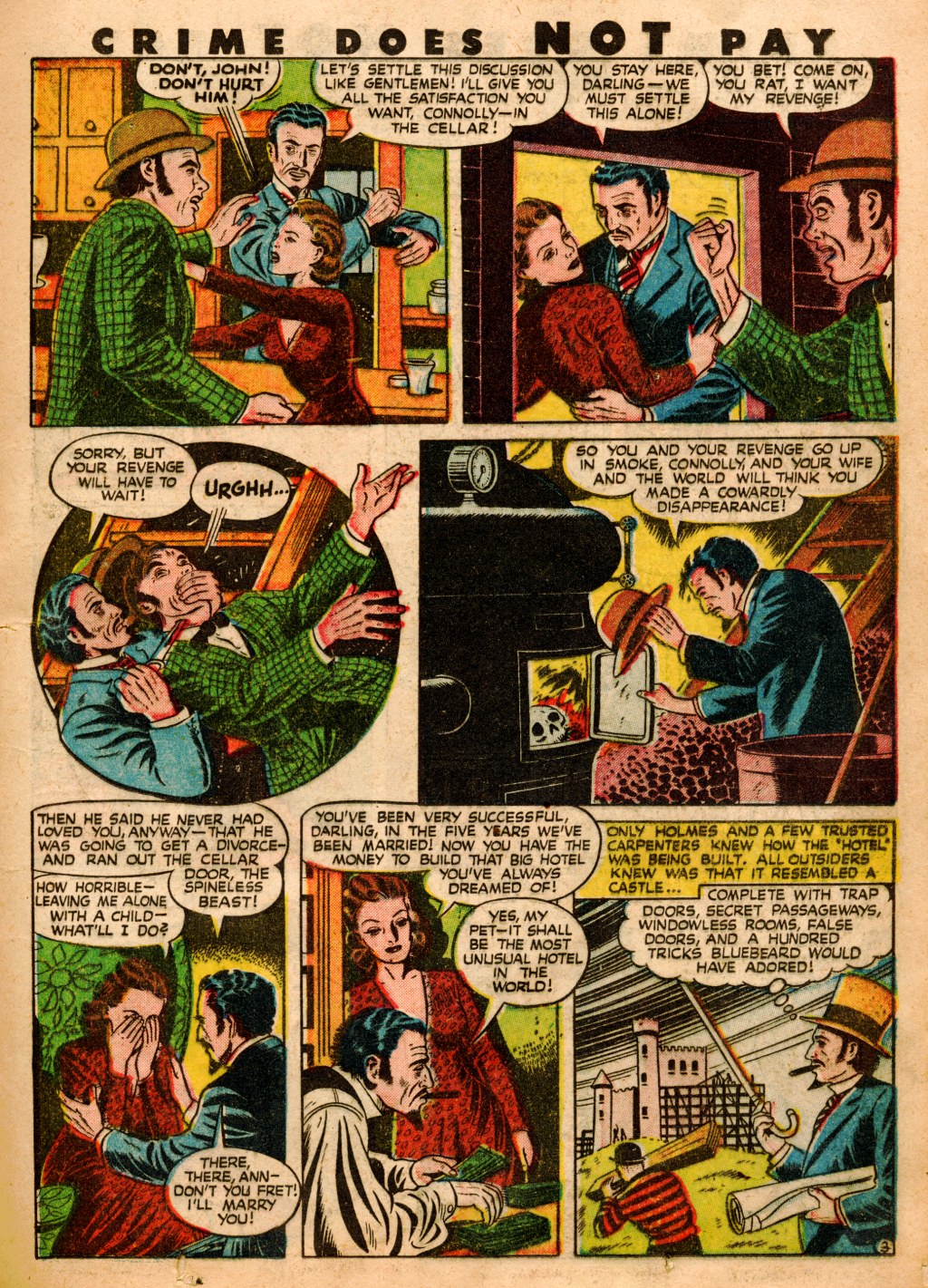 Crime Does Not Pay #53 (Lev Gleason), page 23. Public domain (US).