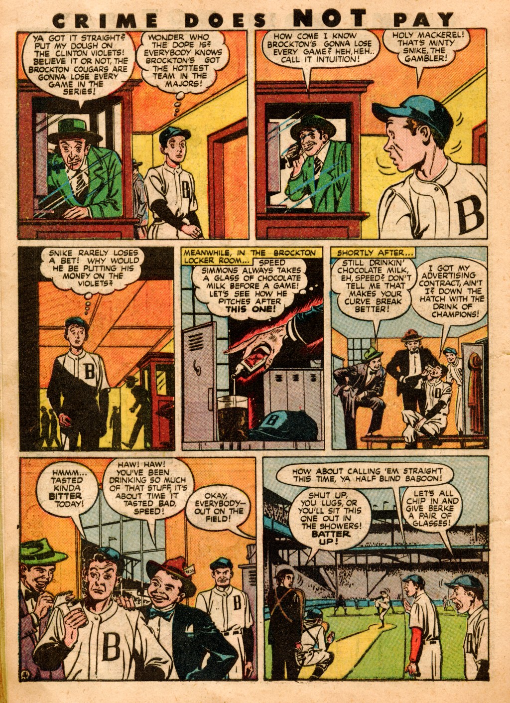 Crime Does Not Pay #53 (Lev Gleason), page 42. Public domain (US).