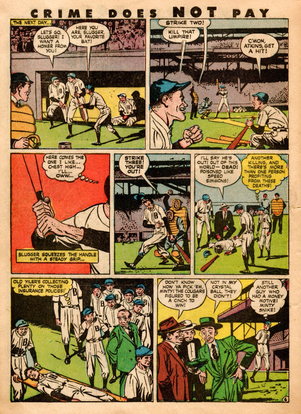 Crime Does Not Pay #53 (Lev Gleason), page 44. Public domain (US).