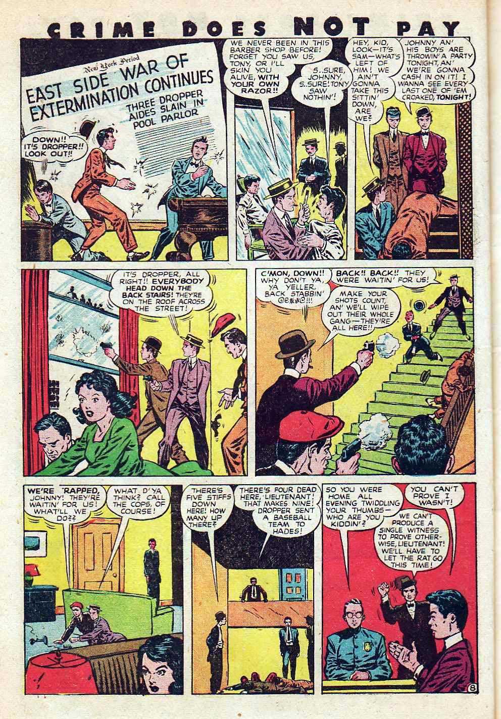 Crime Does Not Pay #58 (Lev Gleason), page 12. Public domain (US).