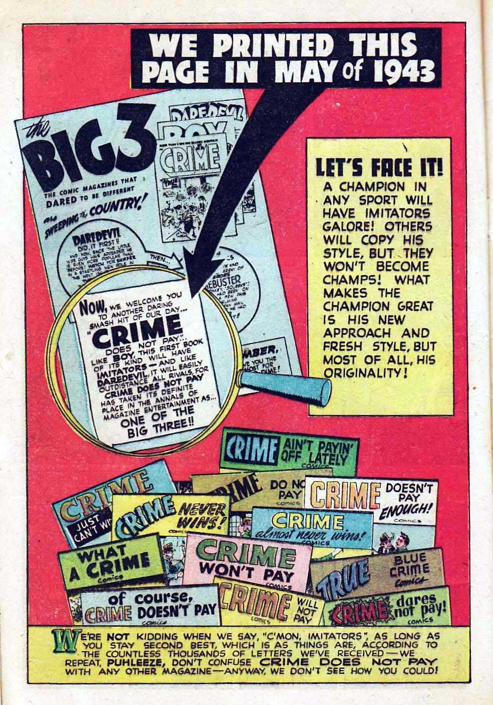 Crime Does Not Pay #58 (Lev Gleason), page 16. Public domain (US).