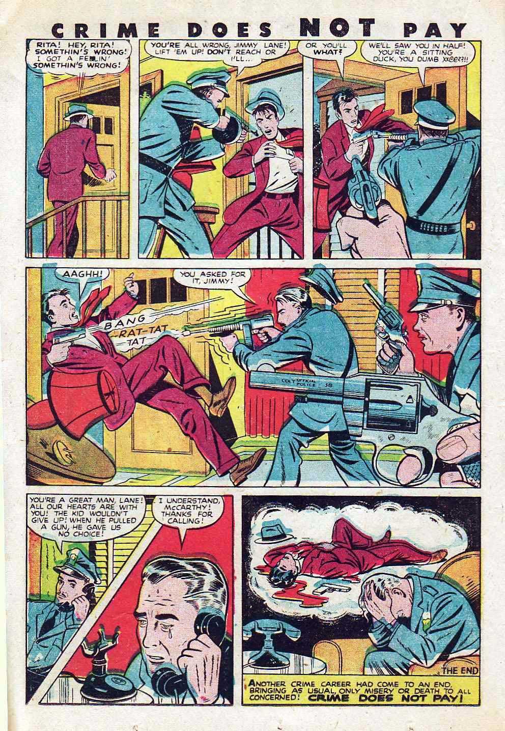 Crime Does Not Pay #58 (Lev Gleason), page 24. Public domain (US).