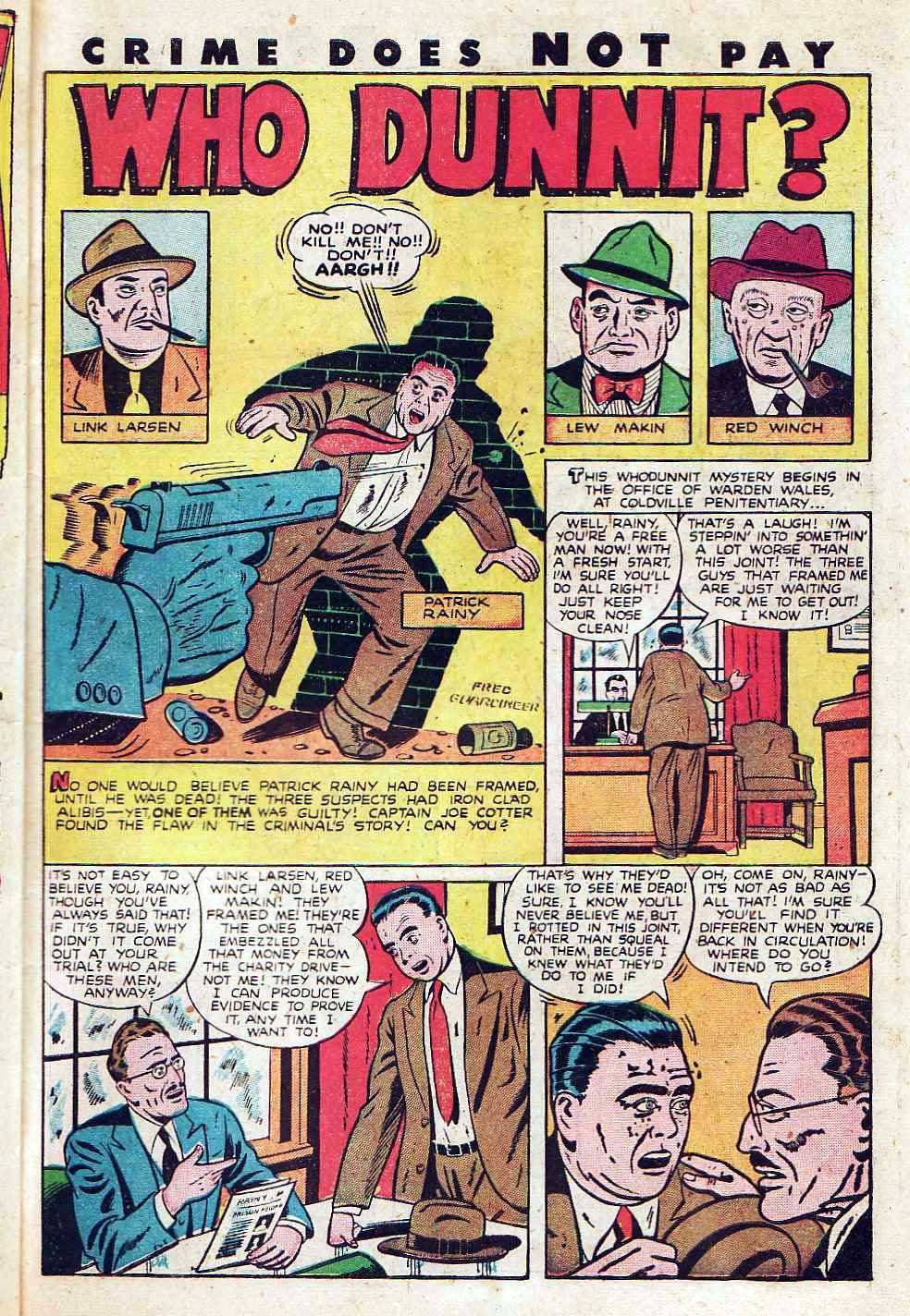 Crime Does Not Pay #58 (Lev Gleason), page 43. Public domain (US).