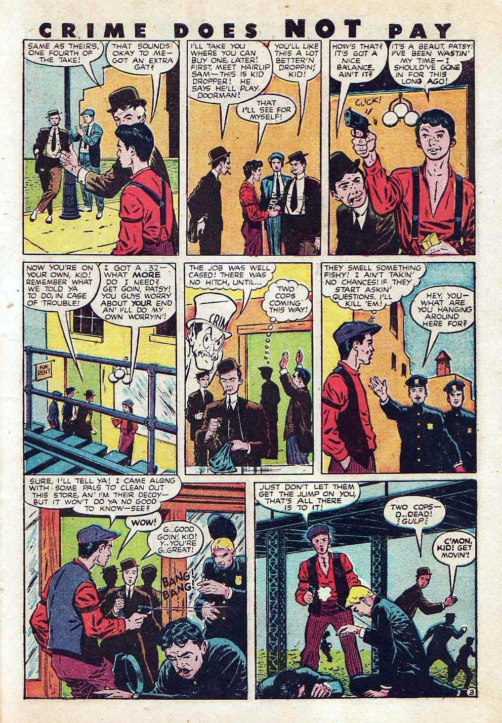 Crime Does Not Pay #58 (Lev Gleason), page 7. Public domain (US).