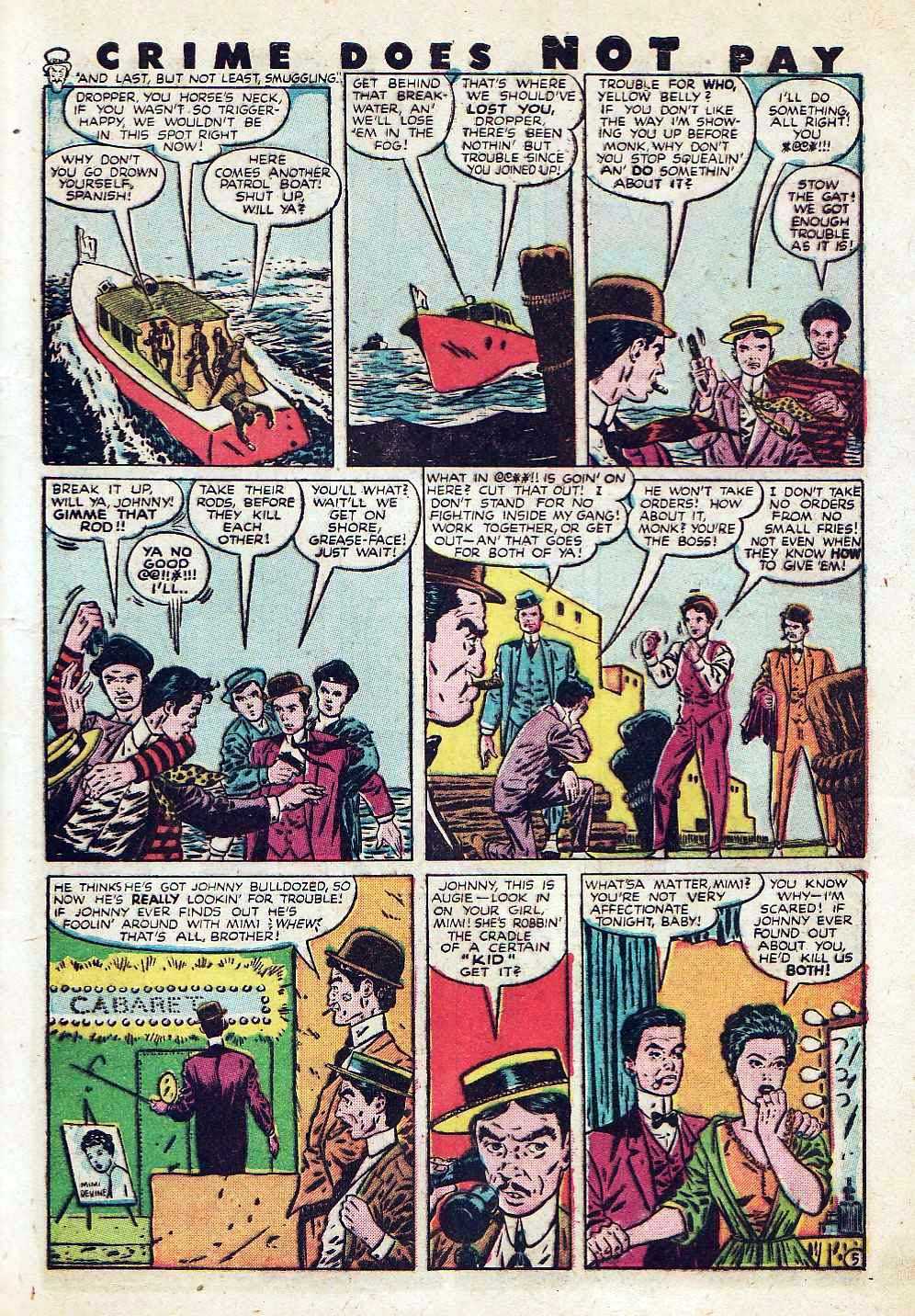 Crime Does Not Pay #58 (Lev Gleason), page 9. Public domain (US).