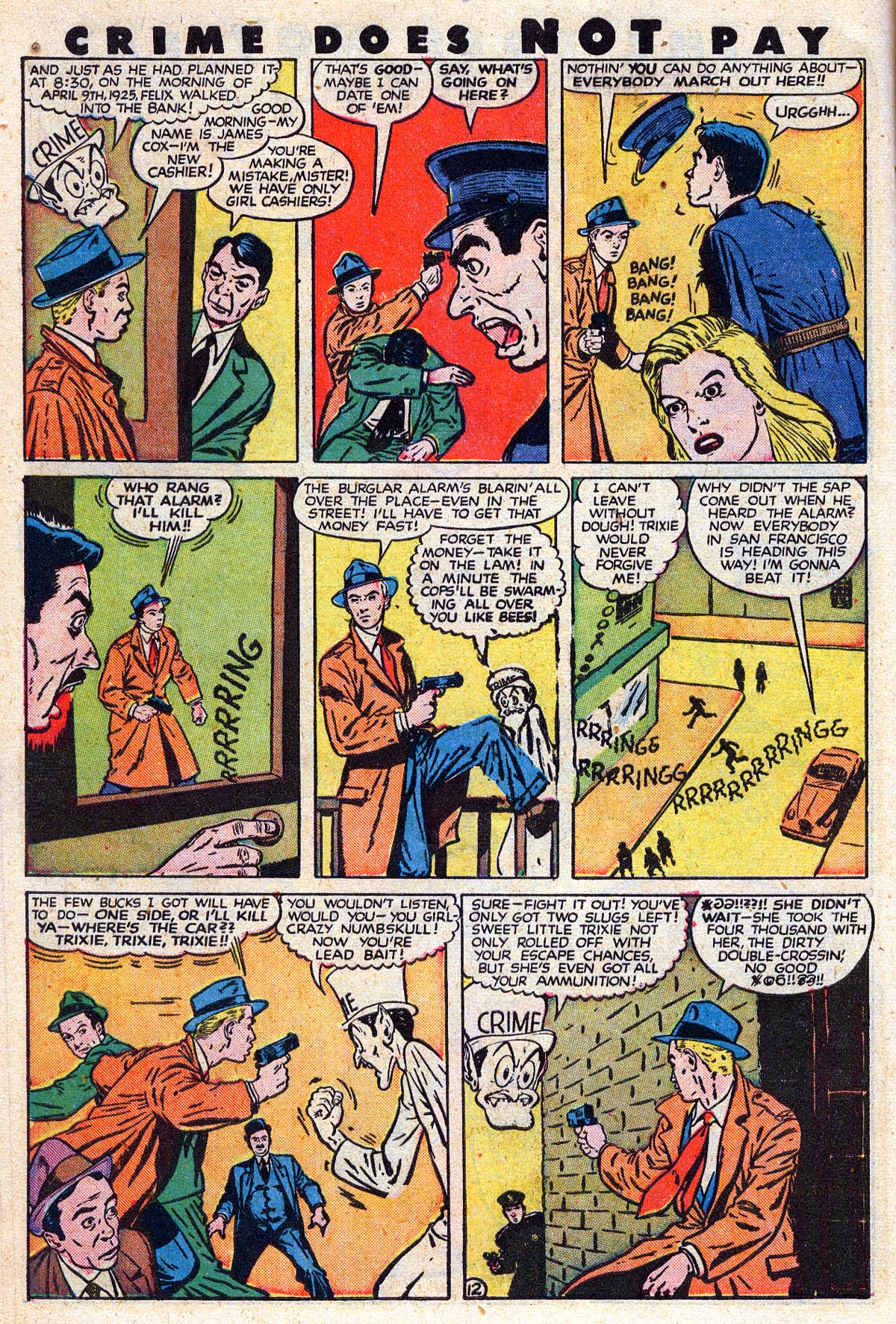 Crime Does Not Pay #63 (Lev Gleason), page 14. Public domain (US).