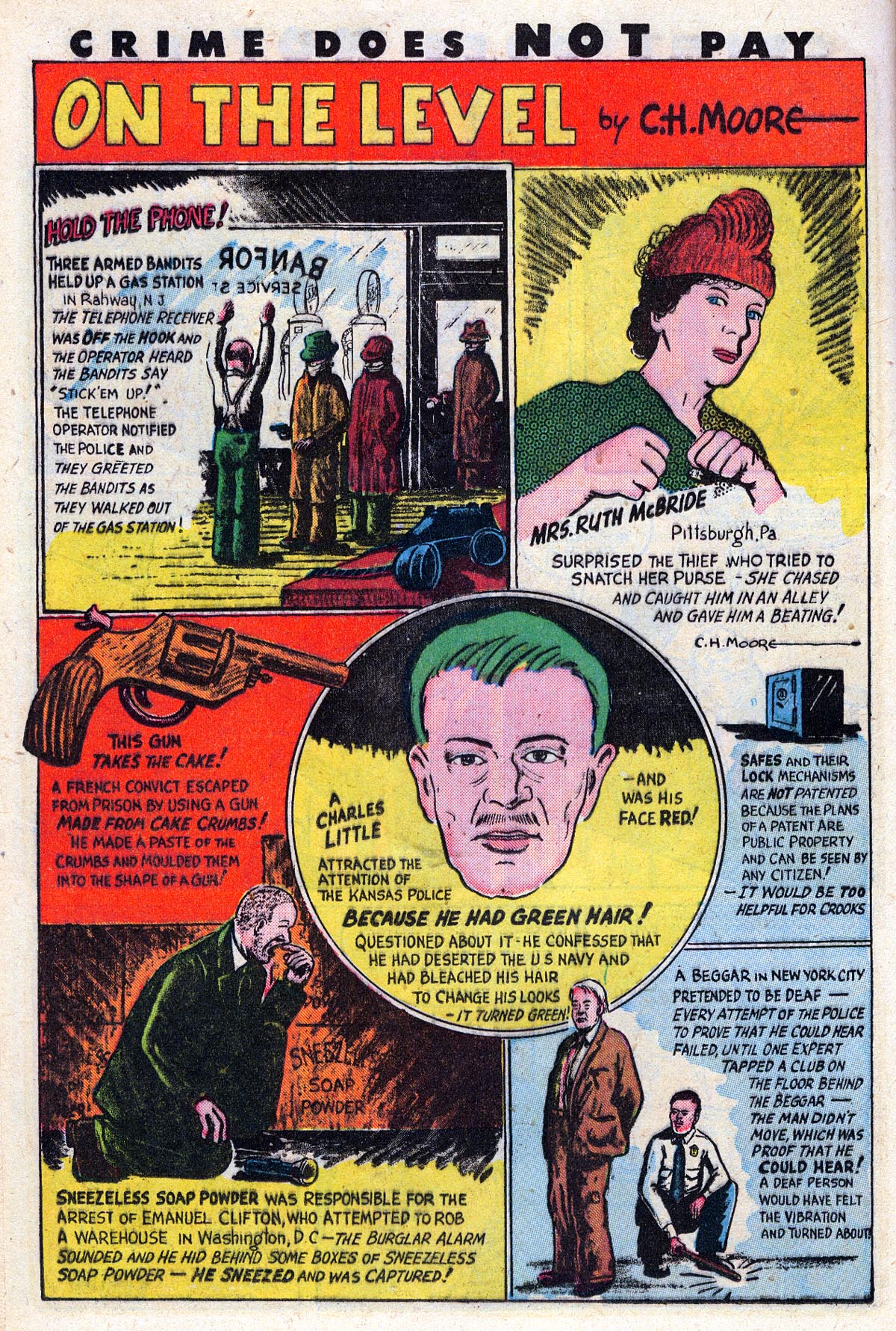 Crime Does Not Pay #63 (Lev Gleason), page 16. Public domain (US).