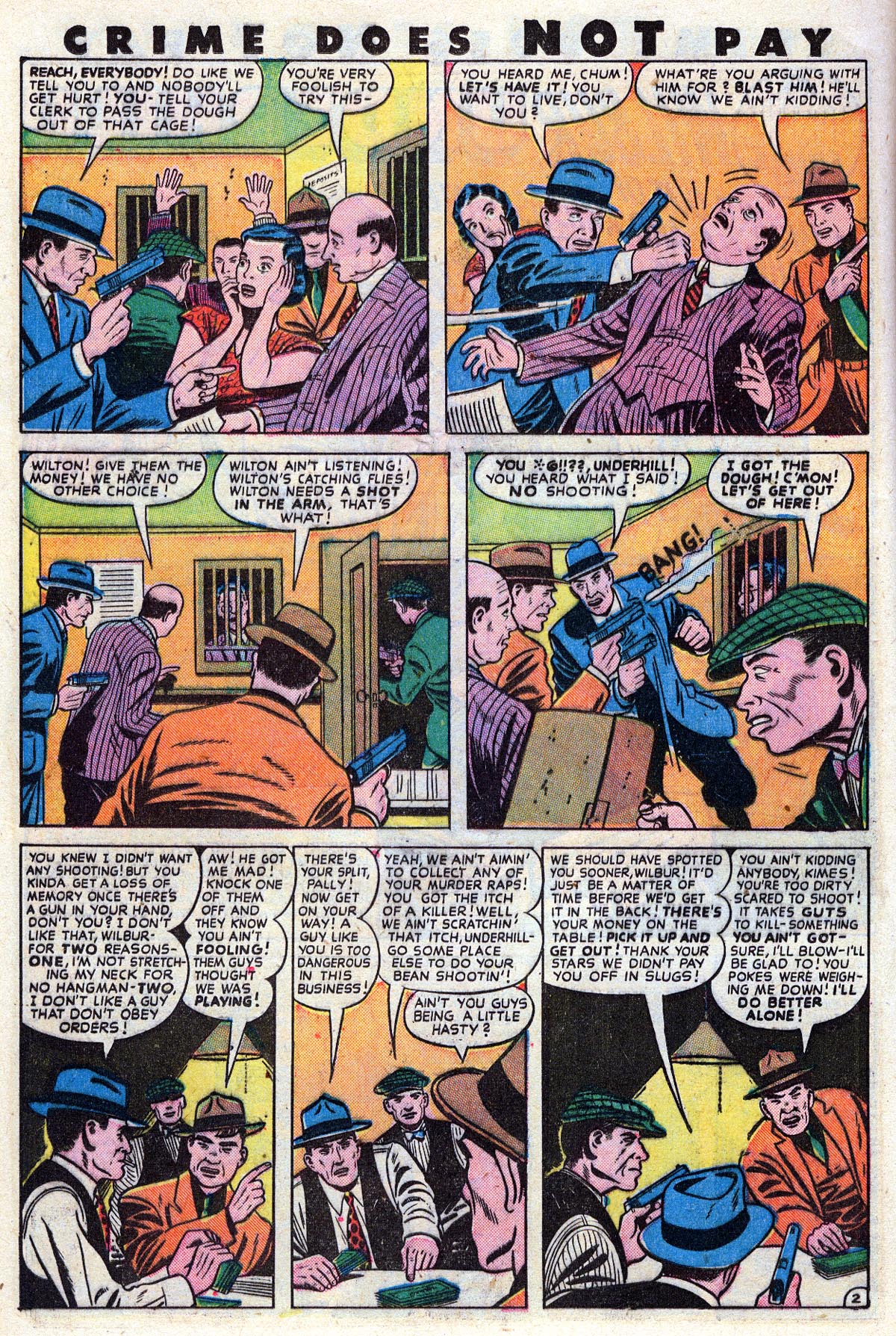 Crime Does Not Pay #63 (Lev Gleason), page 18. Public domain (US).