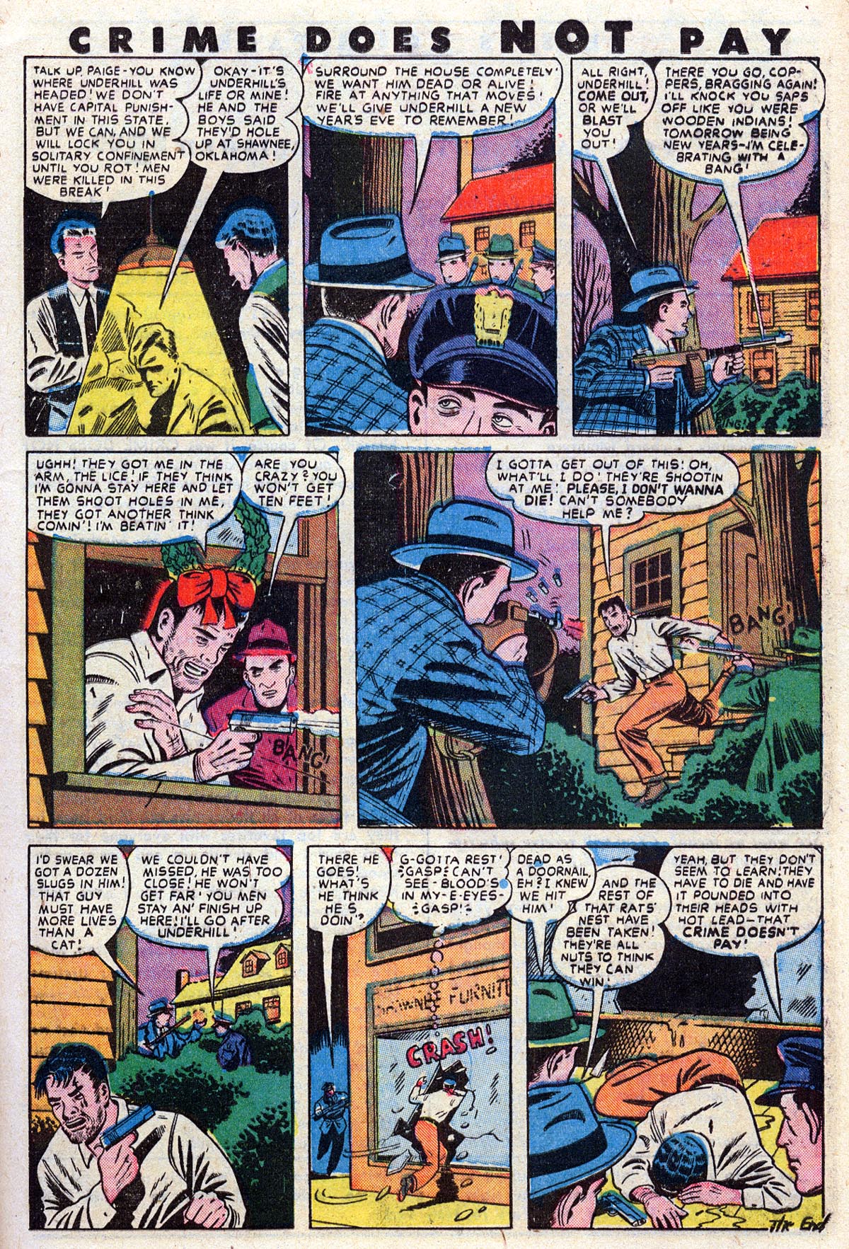 Crime Does Not Pay #63 (Lev Gleason), page 23. Public domain (US).