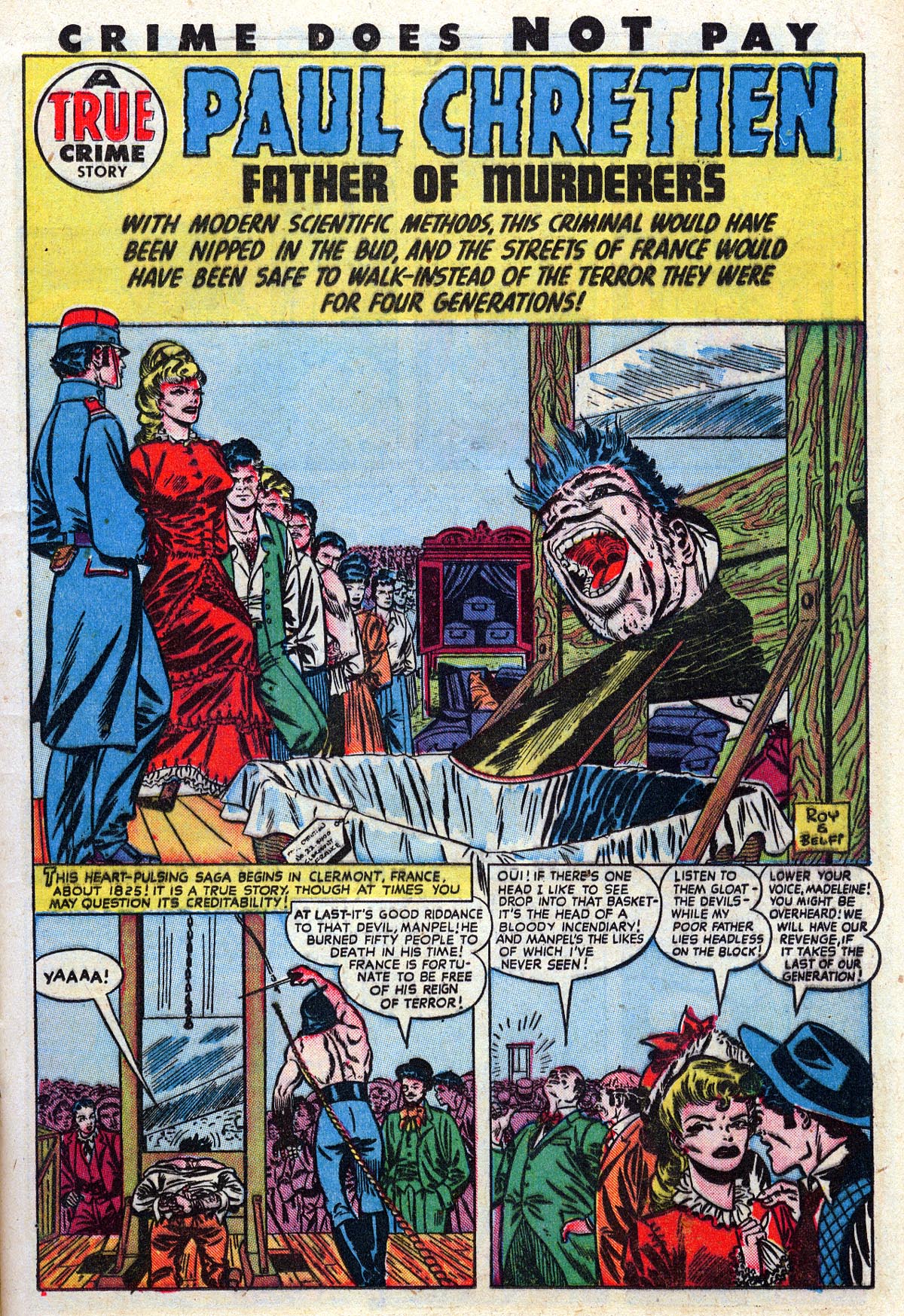 Crime Does Not Pay #63 (Lev Gleason), page 25. Public domain (US).