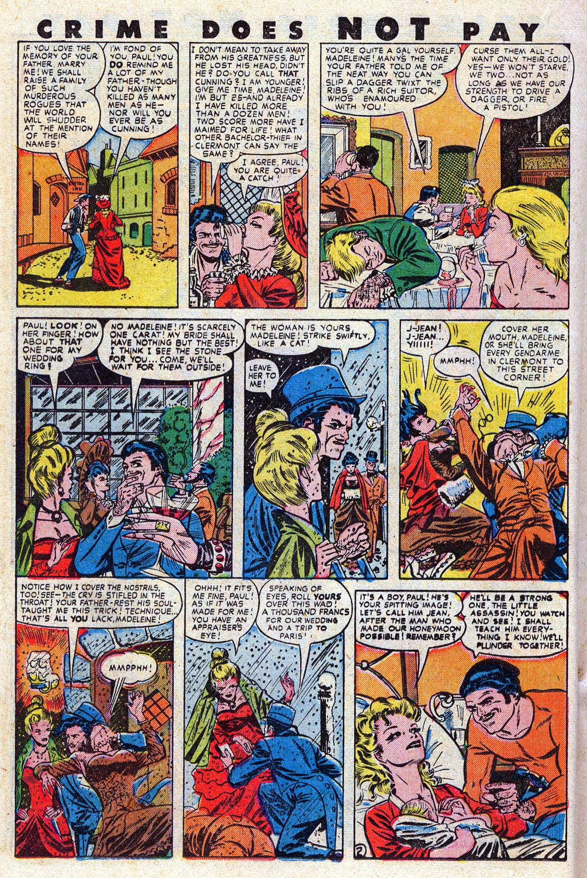 Crime Does Not Pay #63 (Lev Gleason), page 26. Public domain (US).