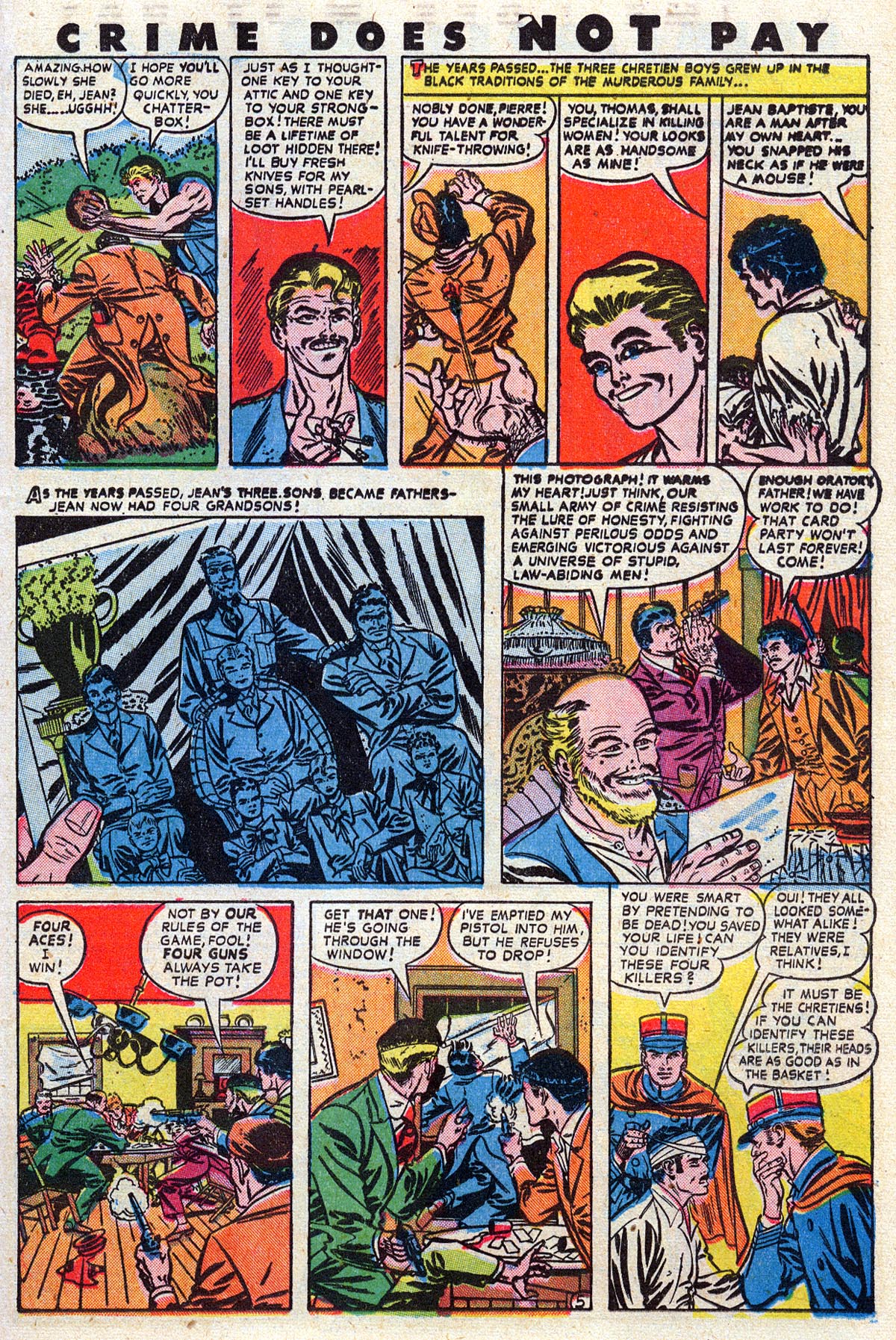 Crime Does Not Pay #63 (Lev Gleason), page 29. Public domain (US).
