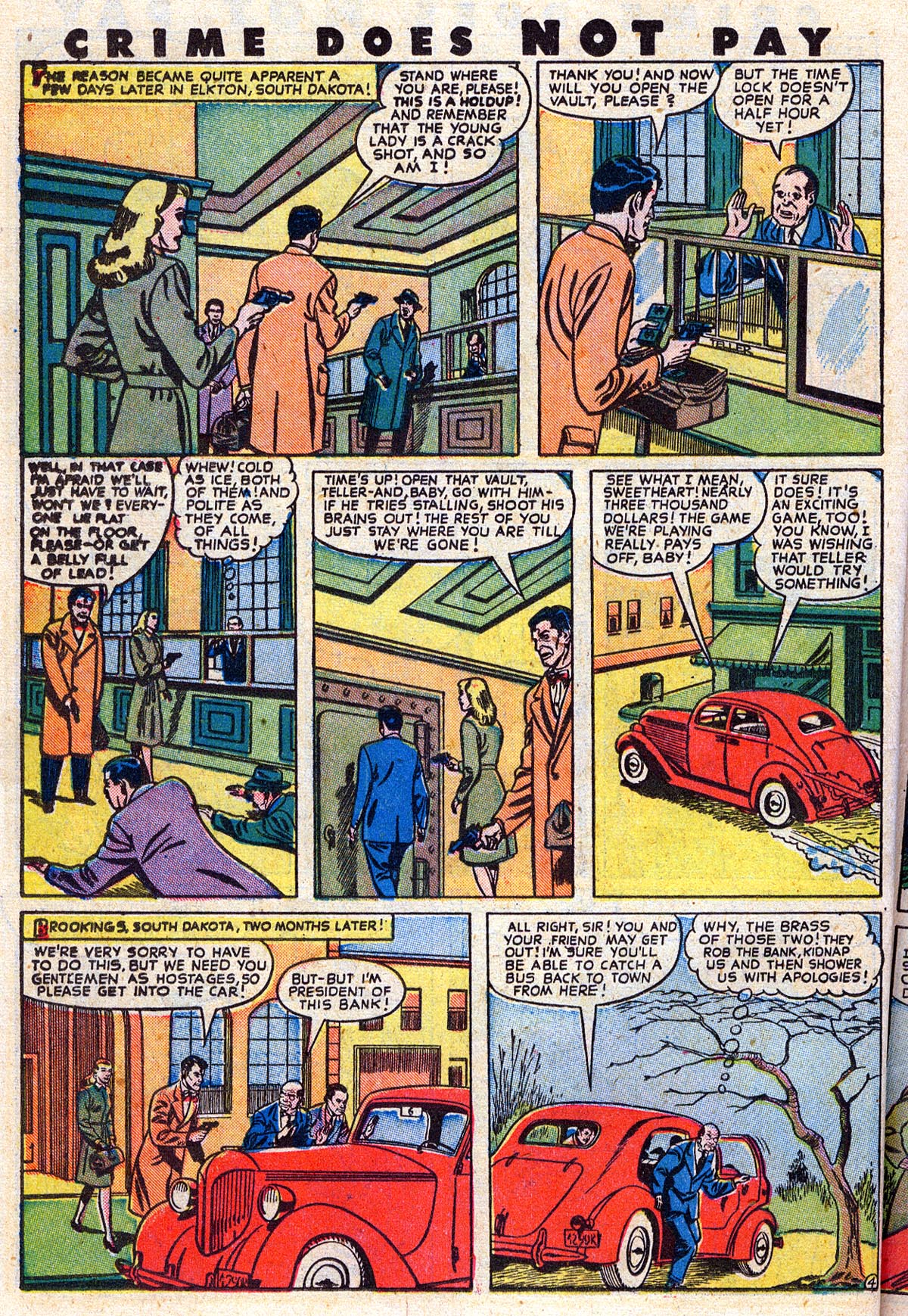 Crime Does Not Pay #63 (Lev Gleason), page 38. Public domain (US).