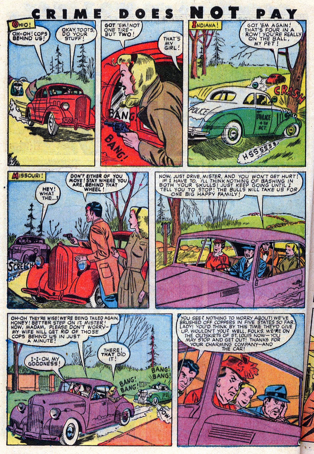 Crime Does Not Pay #63 (Lev Gleason), page 40. Public domain (US).