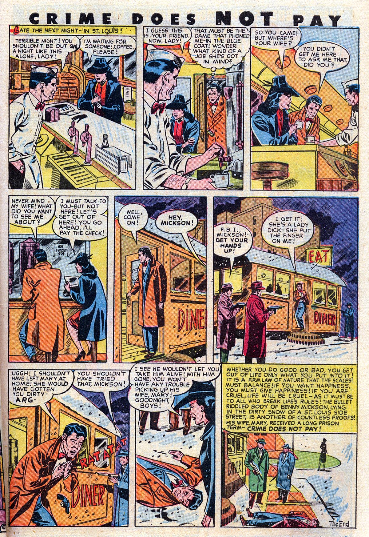 Crime Does Not Pay #63 (Lev Gleason), page 41. Public domain (US).