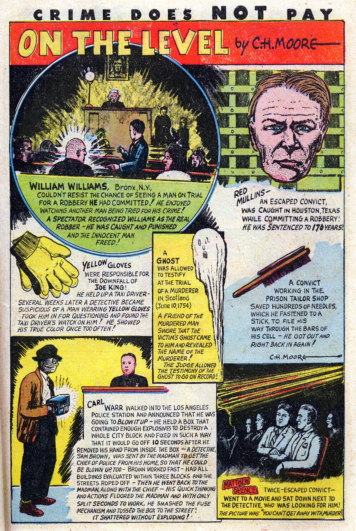 Crime Does Not Pay #63 (Lev Gleason), page 43. Public domain (US).