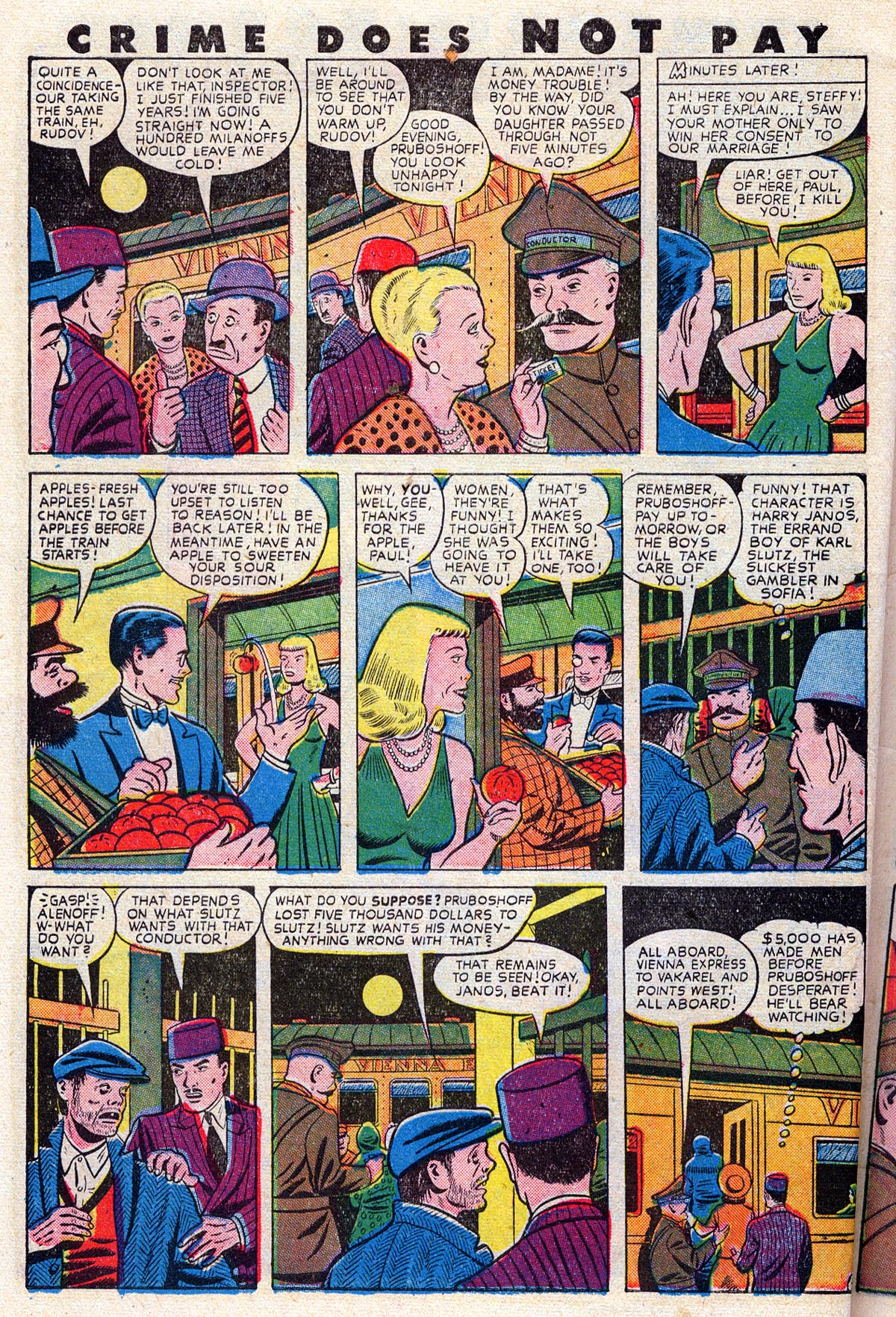 Crime Does Not Pay #63 (Lev Gleason), page 46. Public domain (US).