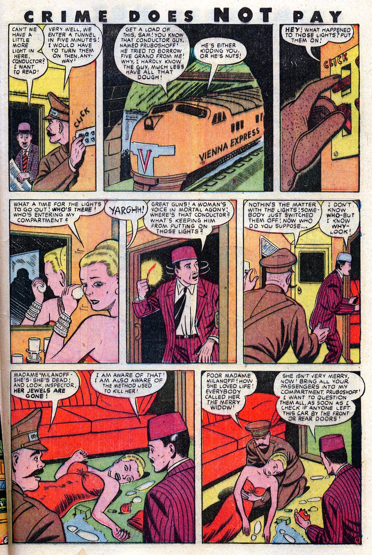 Crime Does Not Pay #63 (Lev Gleason), page 47. Public domain (US).