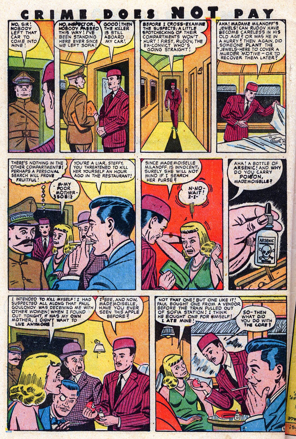 Crime Does Not Pay #63 (Lev Gleason), page 48. Public domain (US).