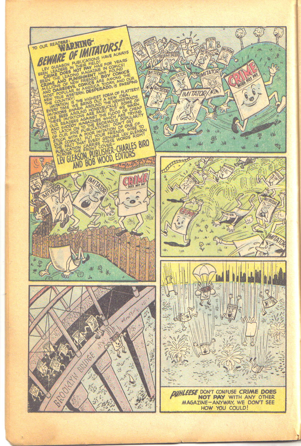 Crime Does Not Pay #66 (Lev Gleason), page 19. Public domain (US).