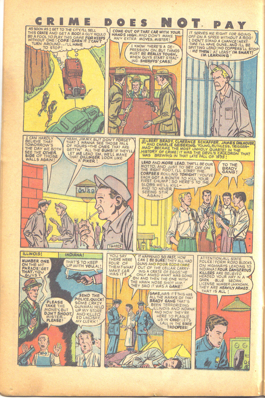 Crime Does Not Pay #66 (Lev Gleason), page 21. Public domain (US).