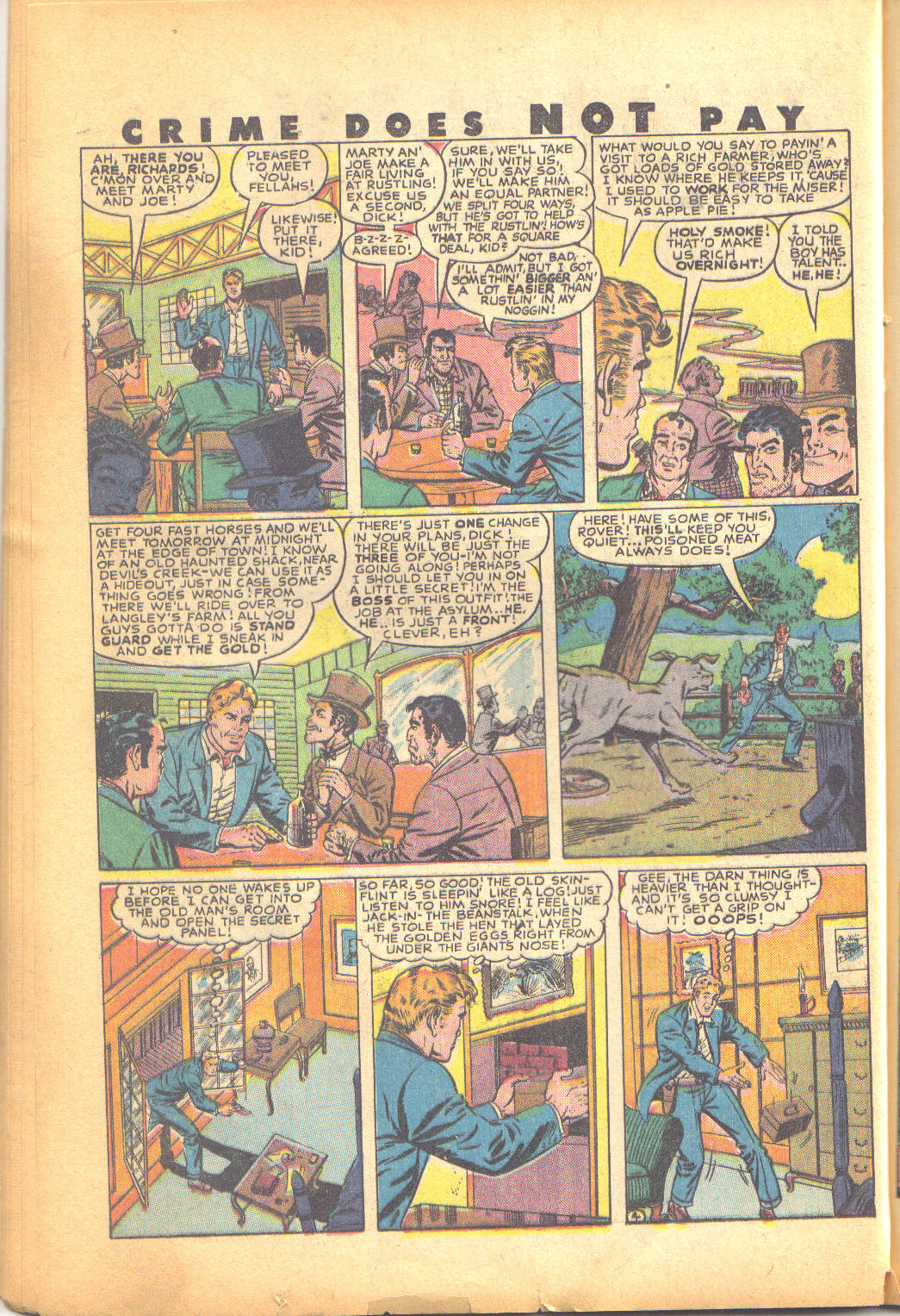 Crime Does Not Pay #66 (Lev Gleason), page 31. Public domain (US).