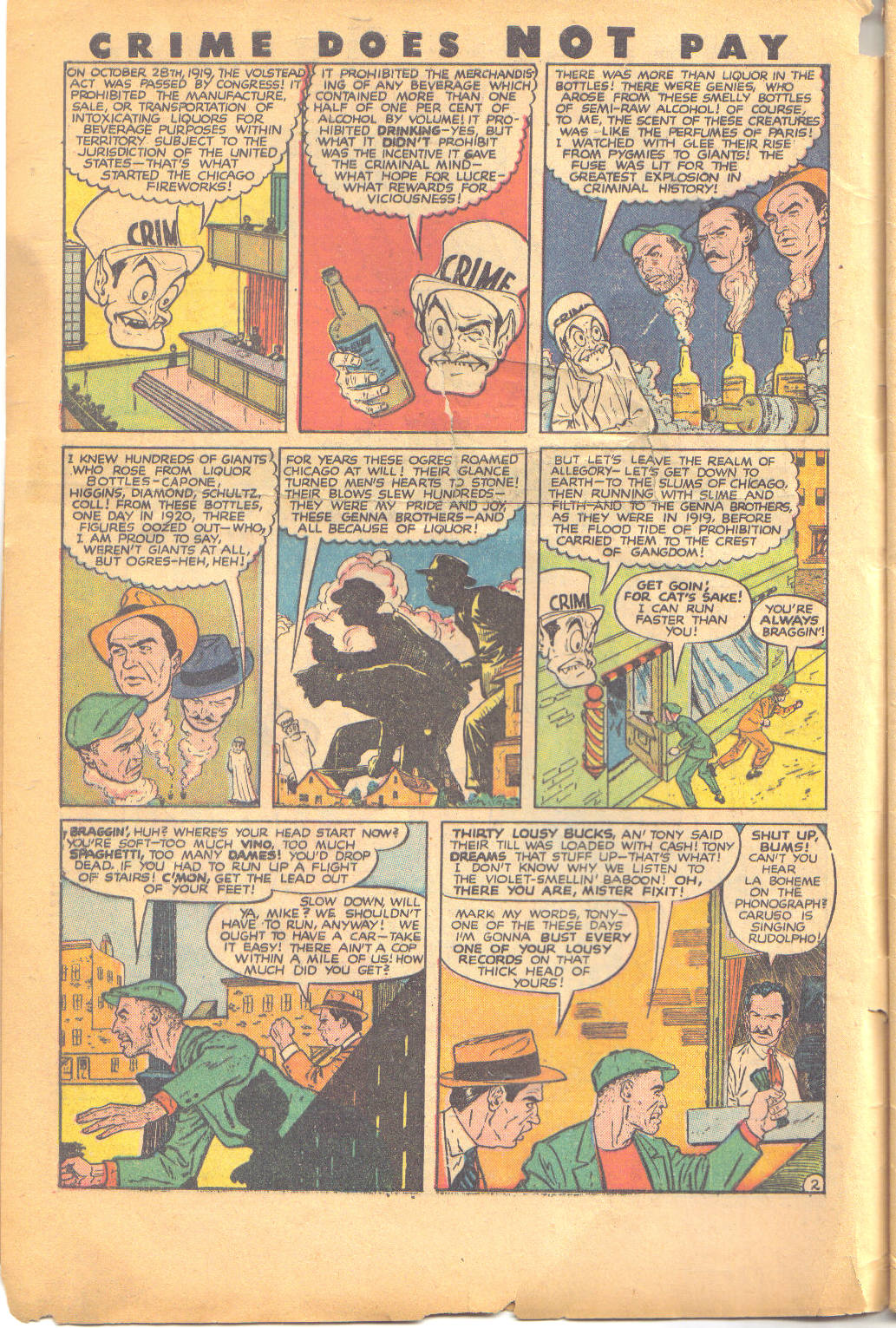 Crime Does Not Pay #66 (Lev Gleason), page 5. Public domain (US).