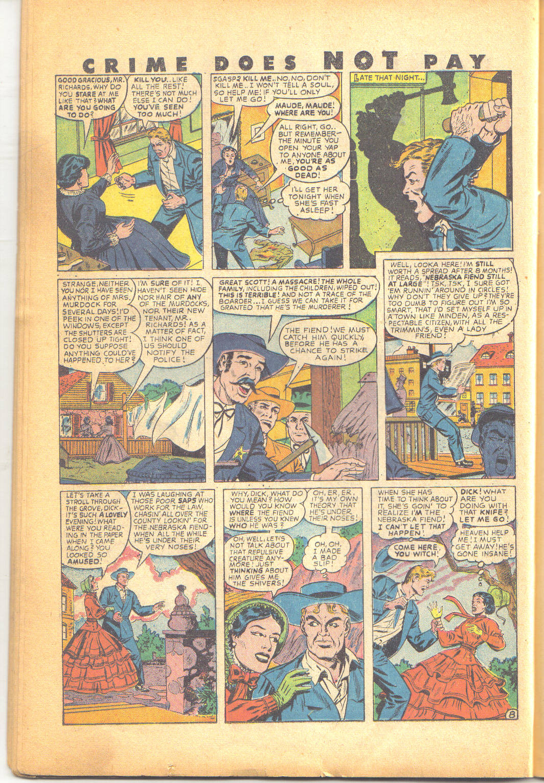 Crime Does Not Pay #66 (Lev Gleason), page 35. Public domain (US).