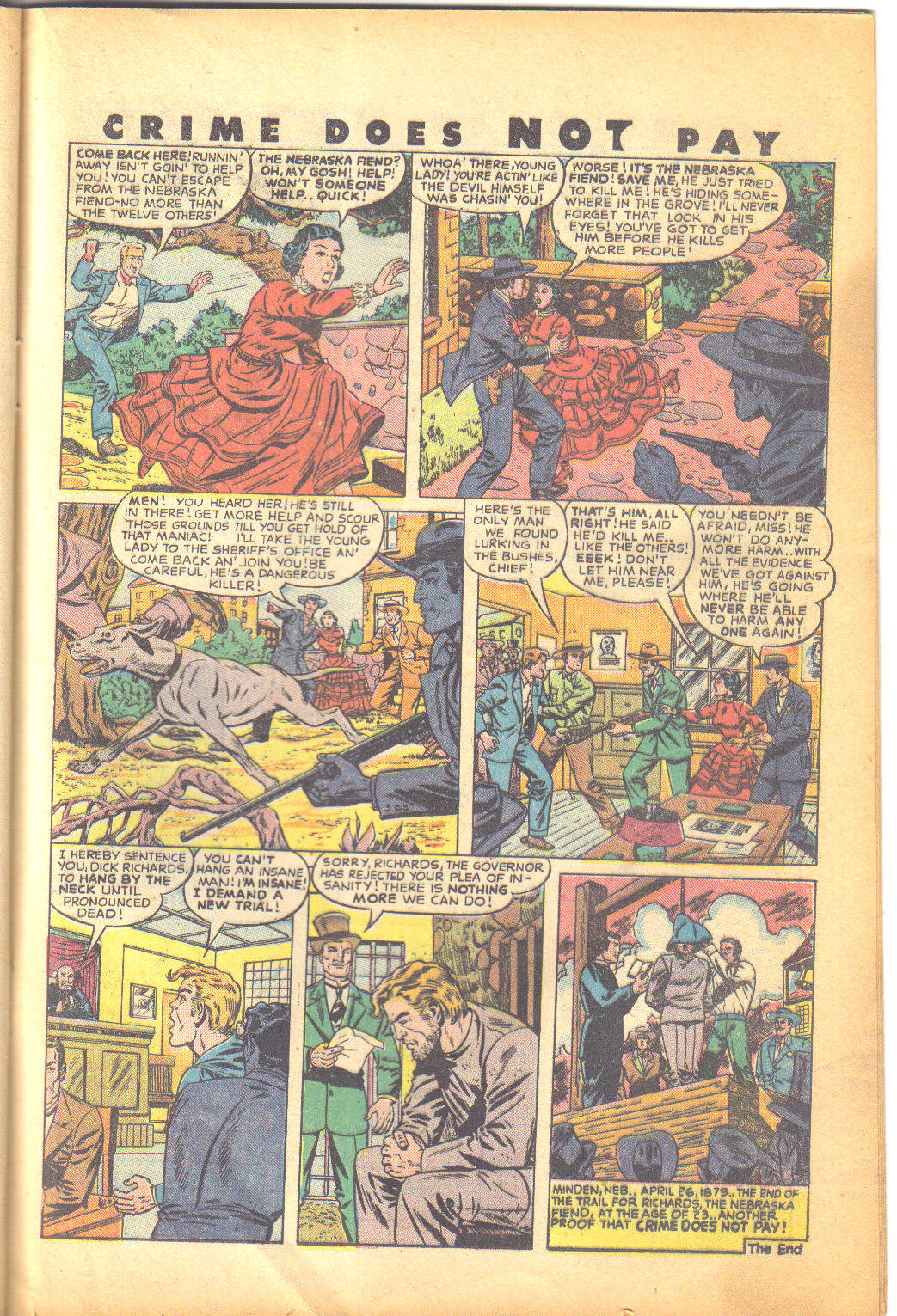 Crime Does Not Pay #66 (Lev Gleason), page 36. Public domain (US).