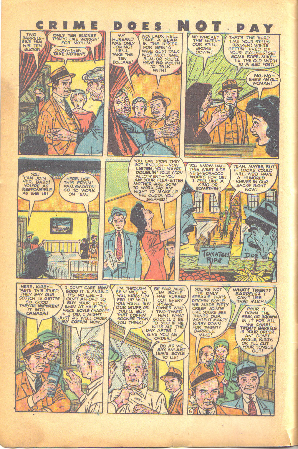 Crime Does Not Pay #66 (Lev Gleason), page 9. Public domain (US).