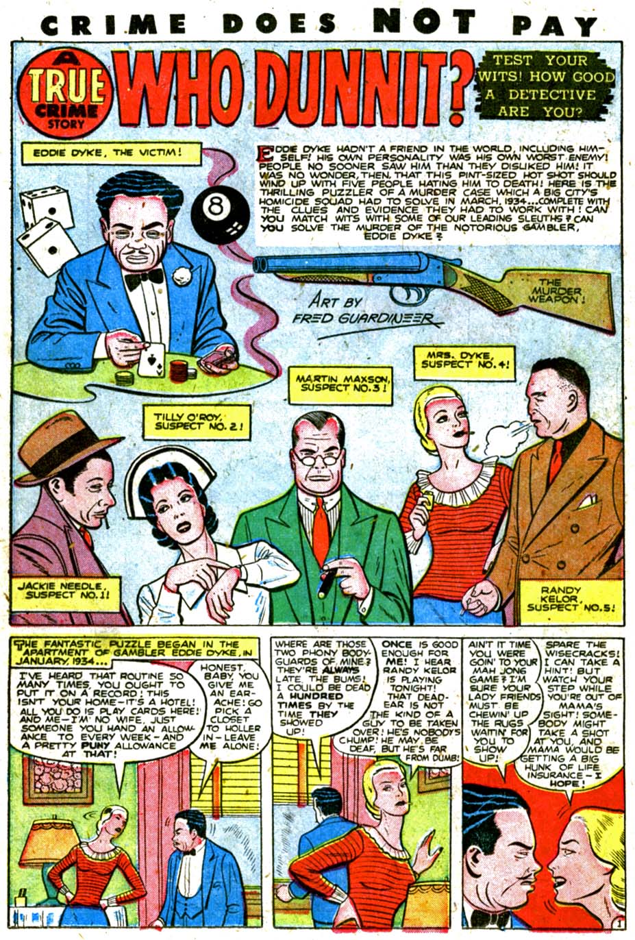 Crime Does Not Pay #69 (Lev Gleason), page 26. Public domain (US).