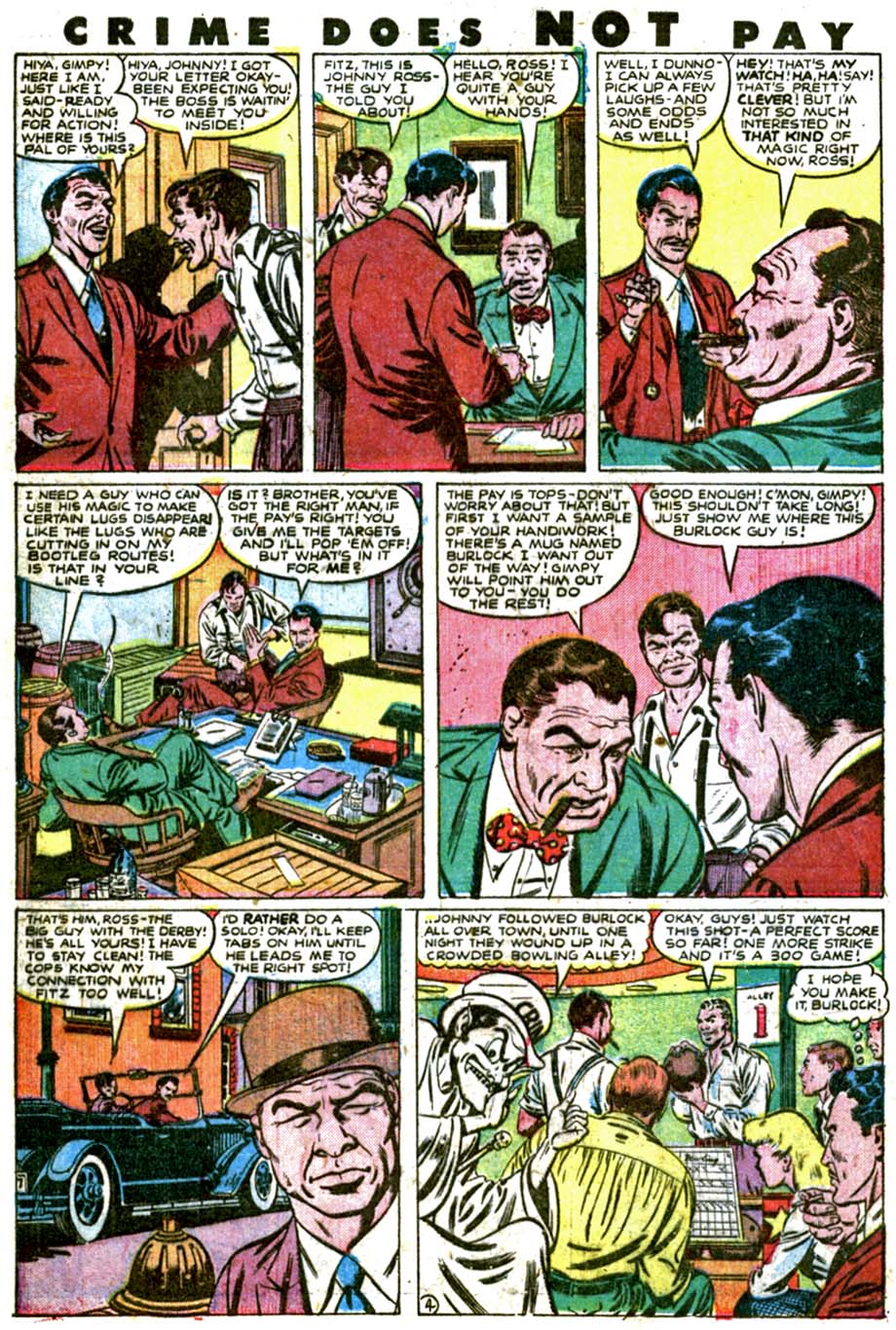 Crime Does Not Pay #69 (Lev Gleason), page 6. Public domain (US).