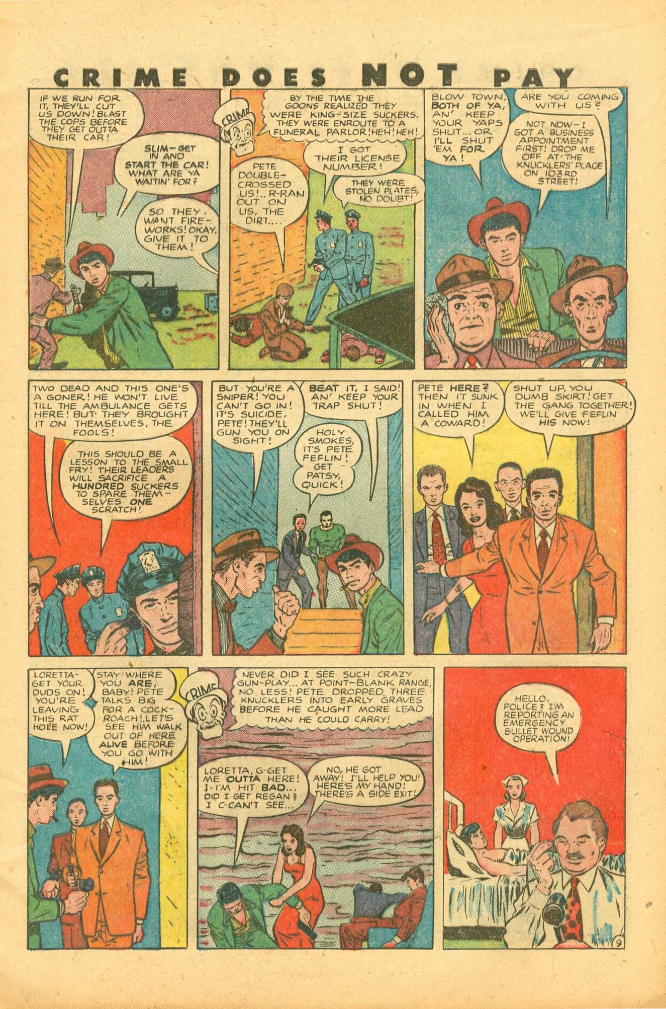 Crime Does Not Pay #73 (Lev Gleason), page 11. Public domain (US).