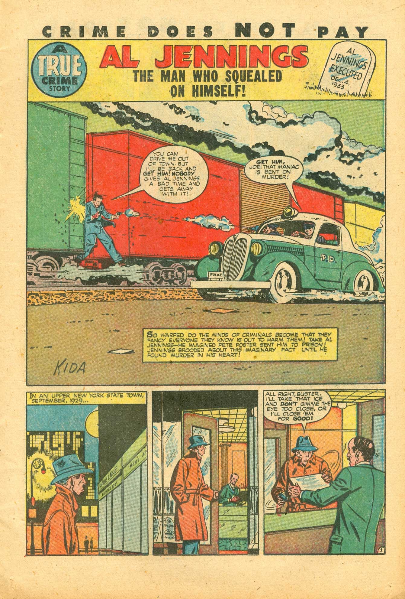Crime Does Not Pay #73 (Lev Gleason), page 17. Public domain (US).