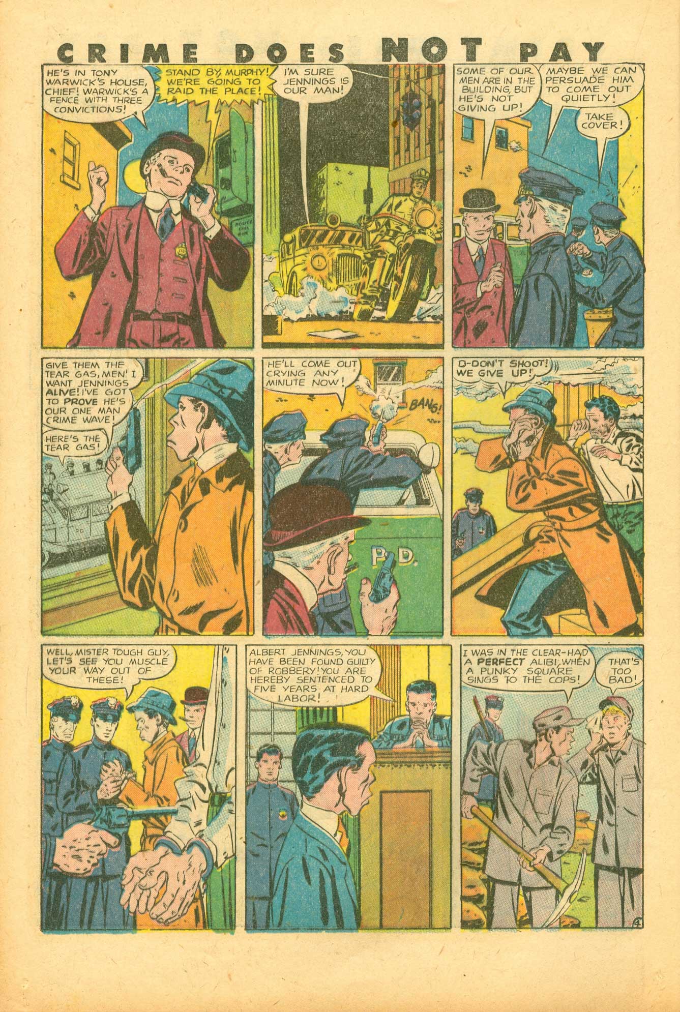 Crime Does Not Pay #73 (Lev Gleason), page 20. Public domain (US).
