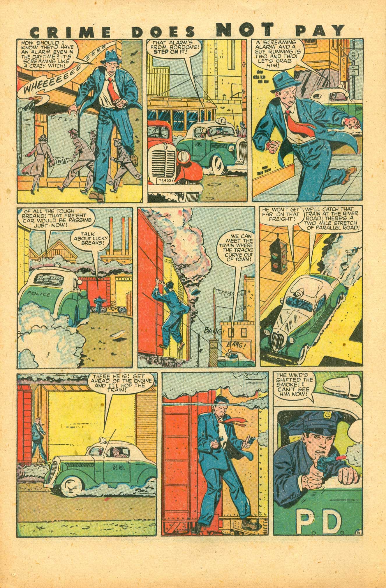 Crime Does Not Pay #73 (Lev Gleason), page 22. Public domain (US).