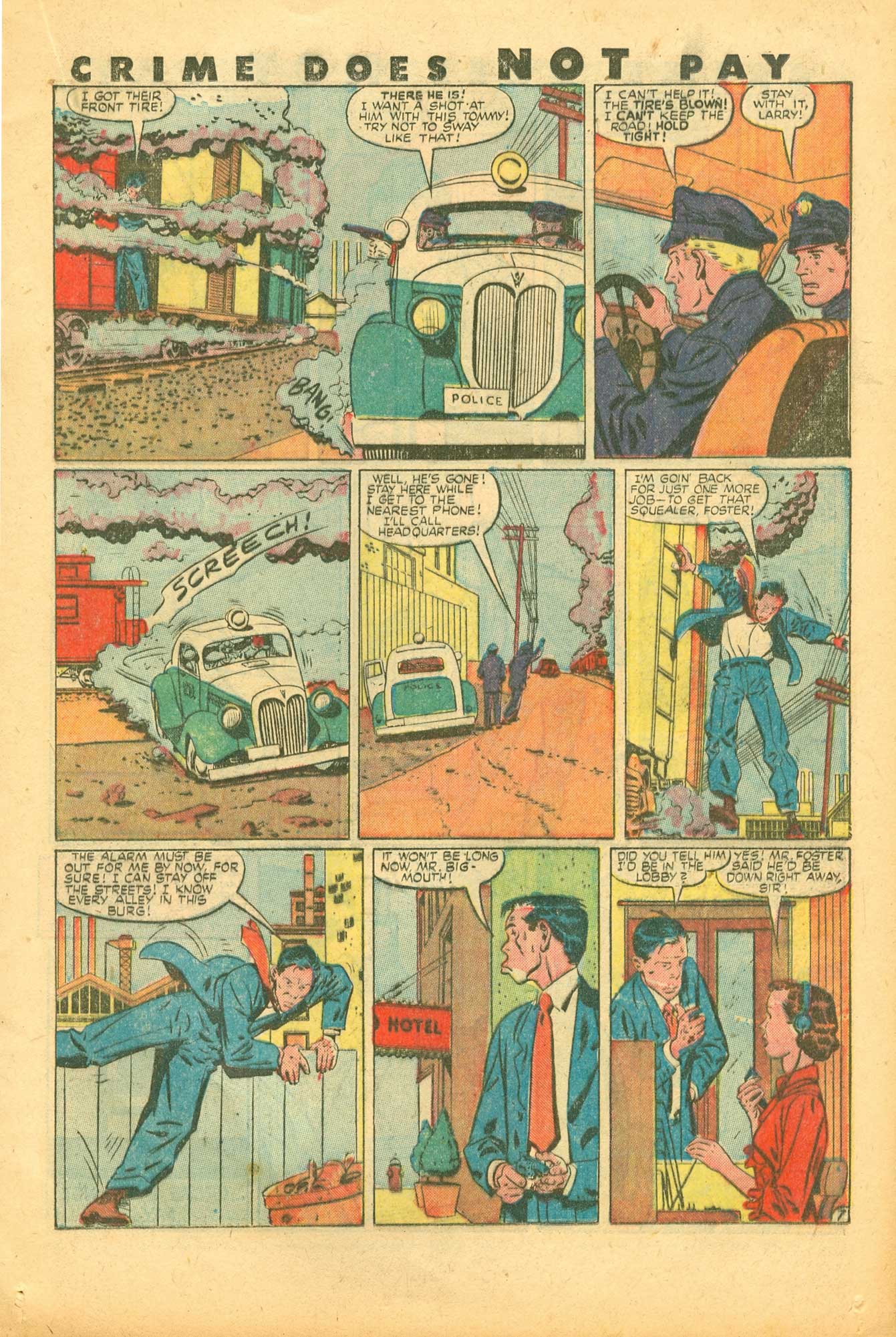 Crime Does Not Pay #73 (Lev Gleason), page 23. Public domain (US).