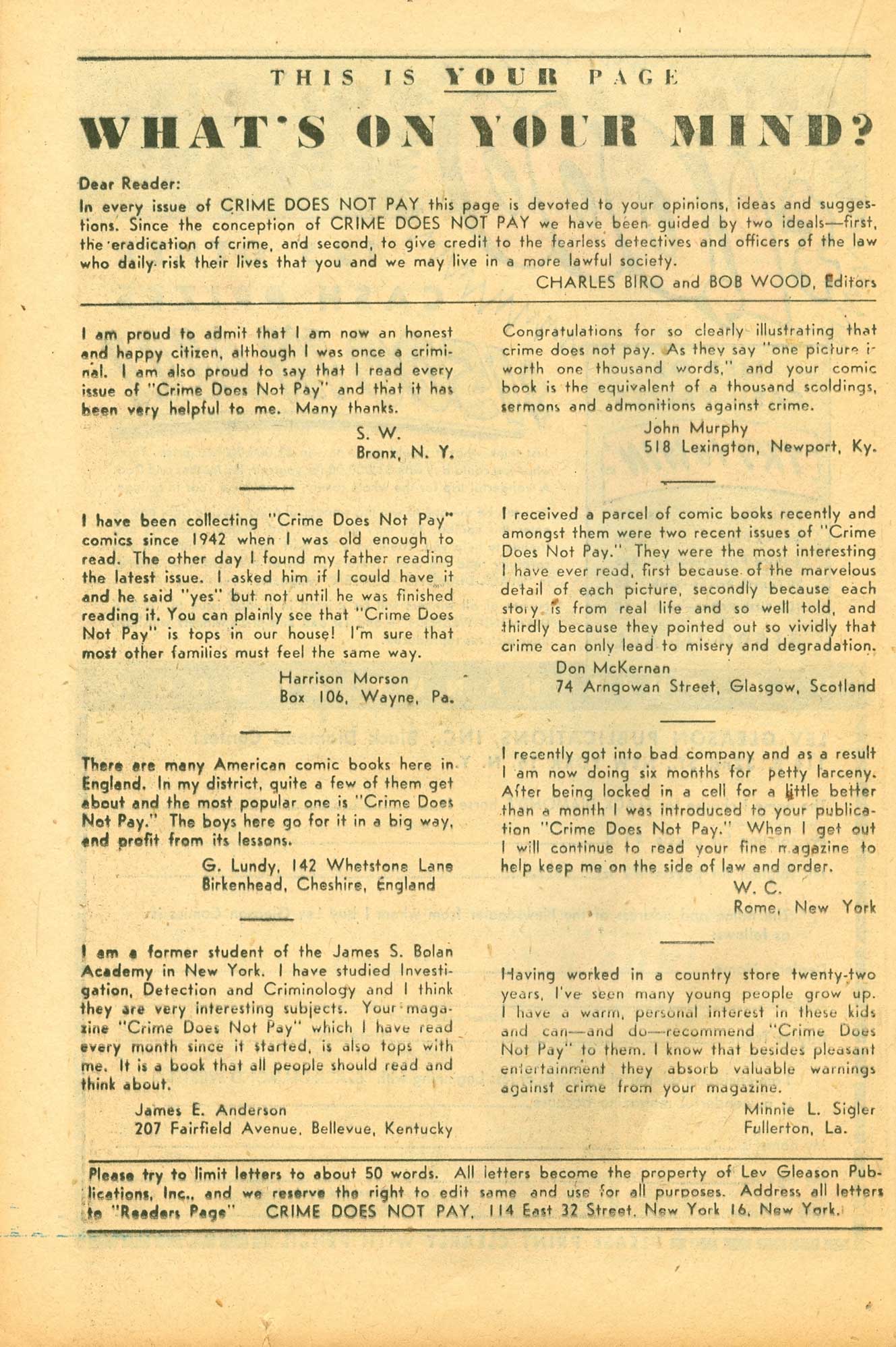 Crime Does Not Pay #73 (Lev Gleason), page 31. Public domain (US).