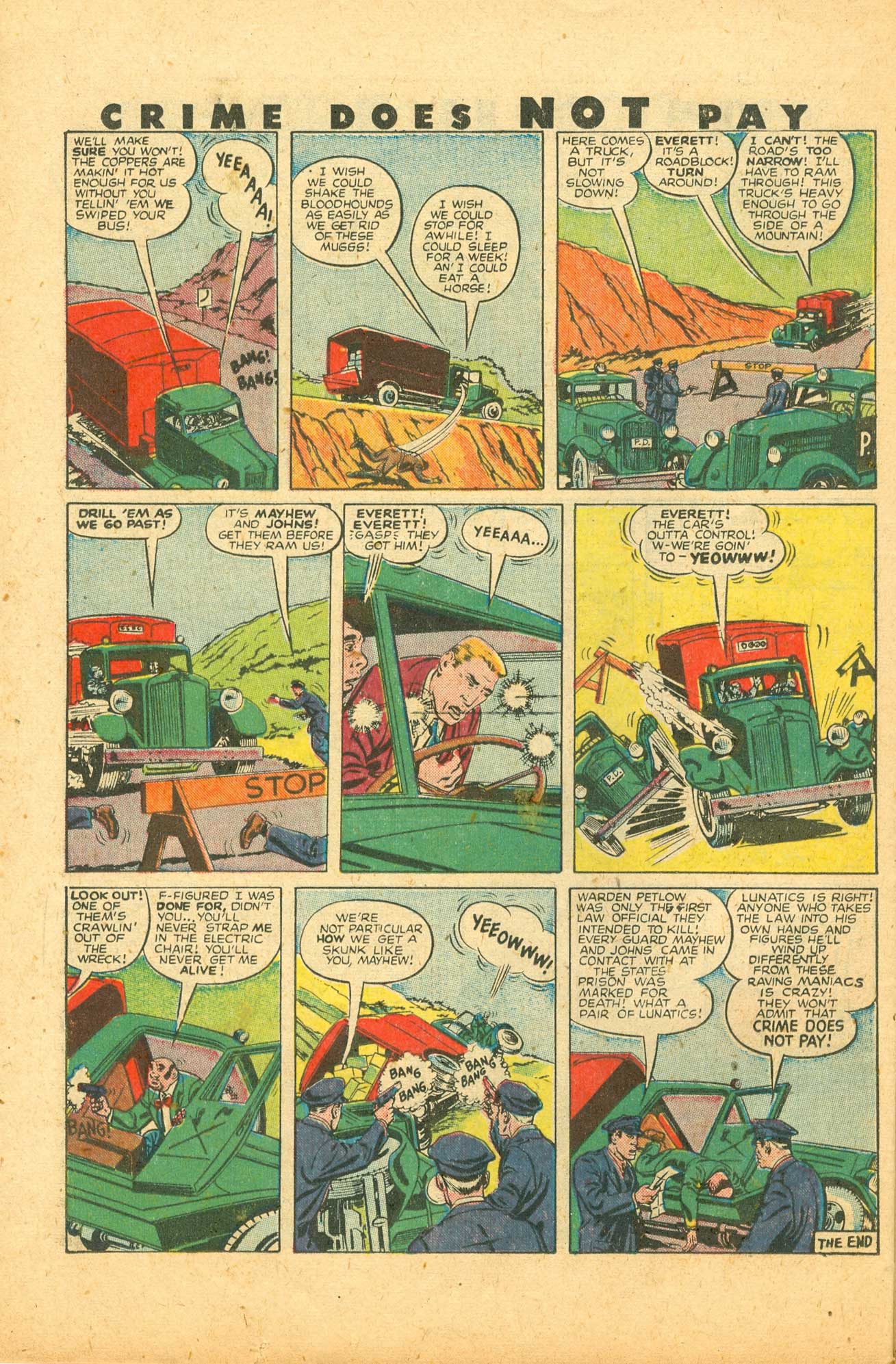 Crime Does Not Pay #73 (Lev Gleason), page 39. Public domain (US).