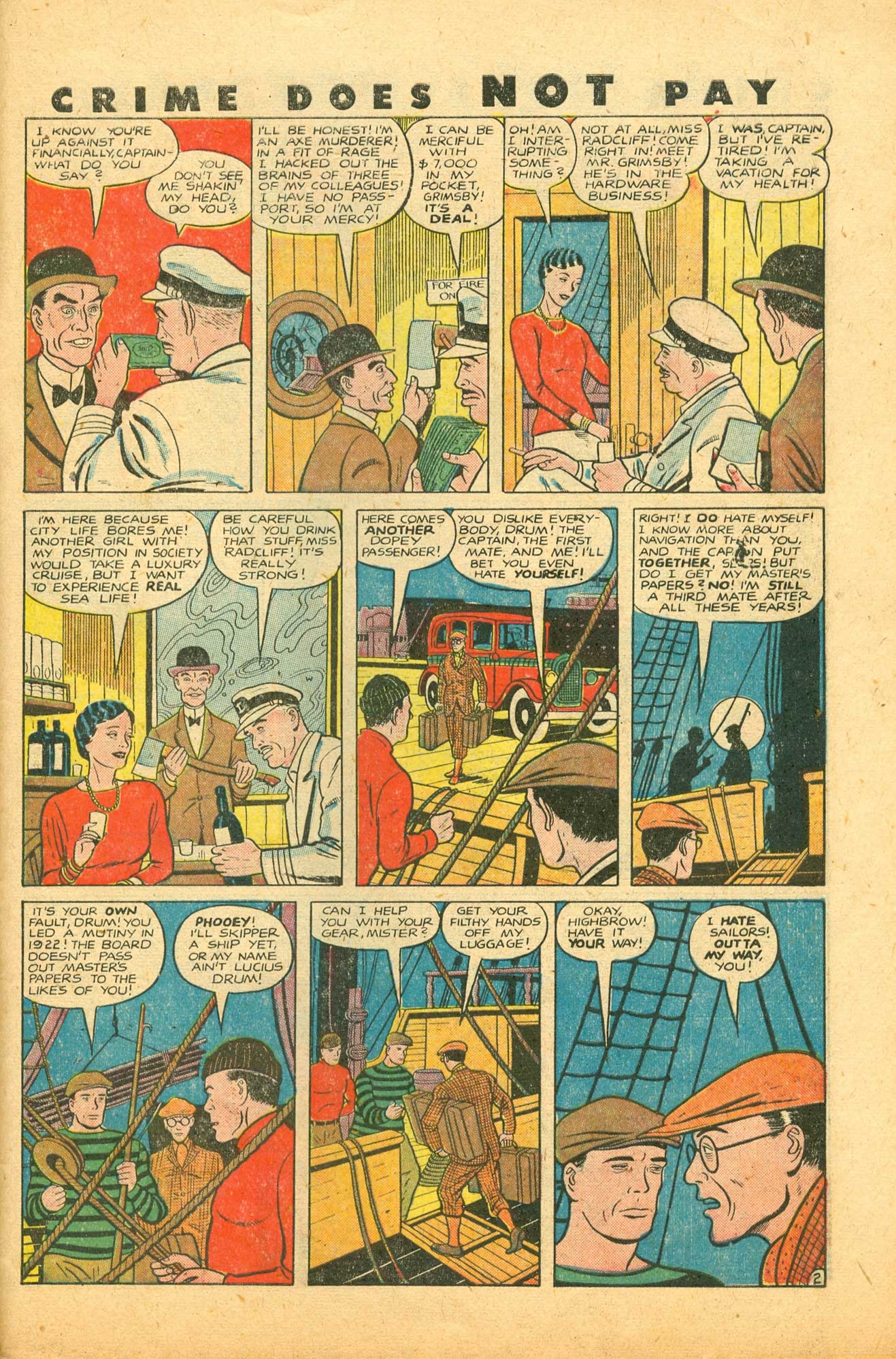 Crime Does Not Pay #73 (Lev Gleason), page 44. Public domain (US).