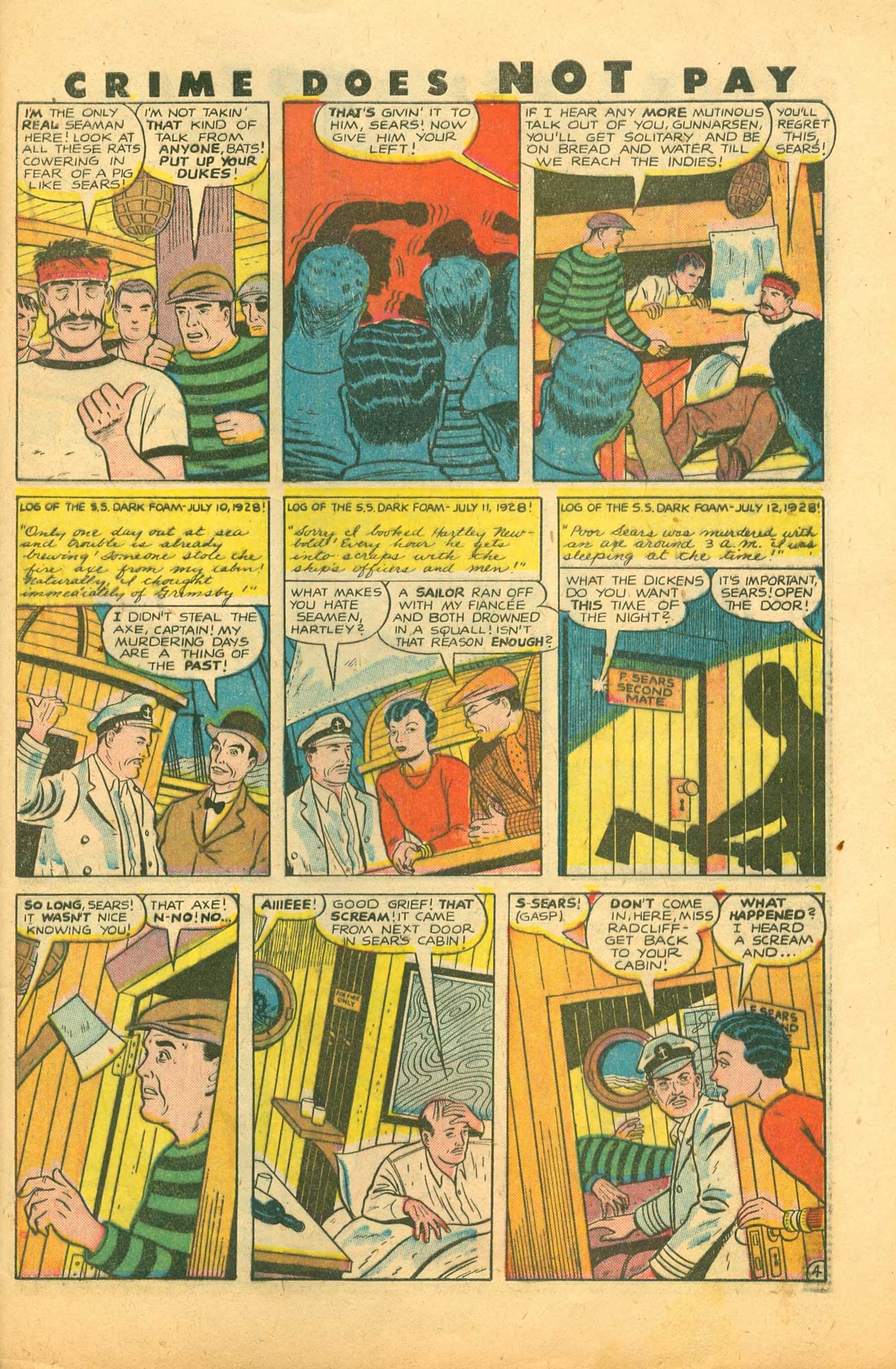 Crime Does Not Pay #73 (Lev Gleason), page 46. Public domain (US).