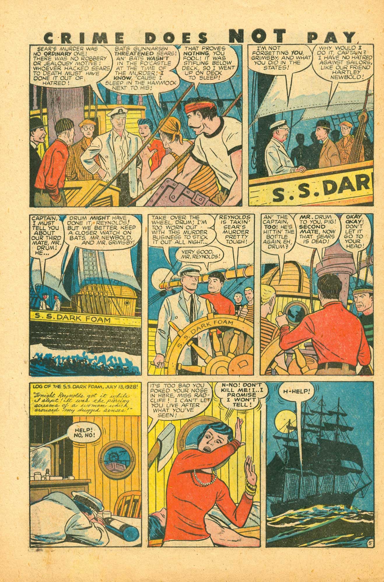 Crime Does Not Pay #73 (Lev Gleason), page 47. Public domain (US).