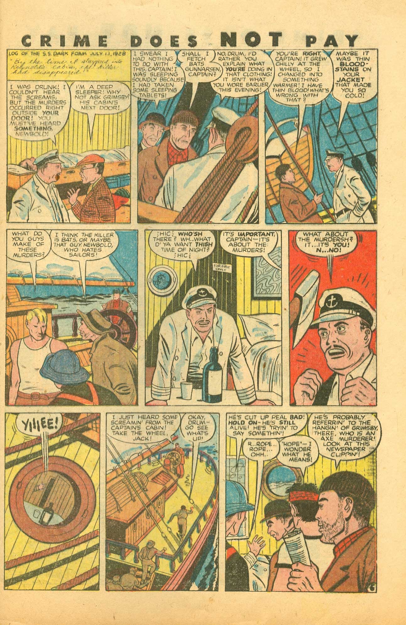 Crime Does Not Pay #73 (Lev Gleason), page 48. Public domain (US).