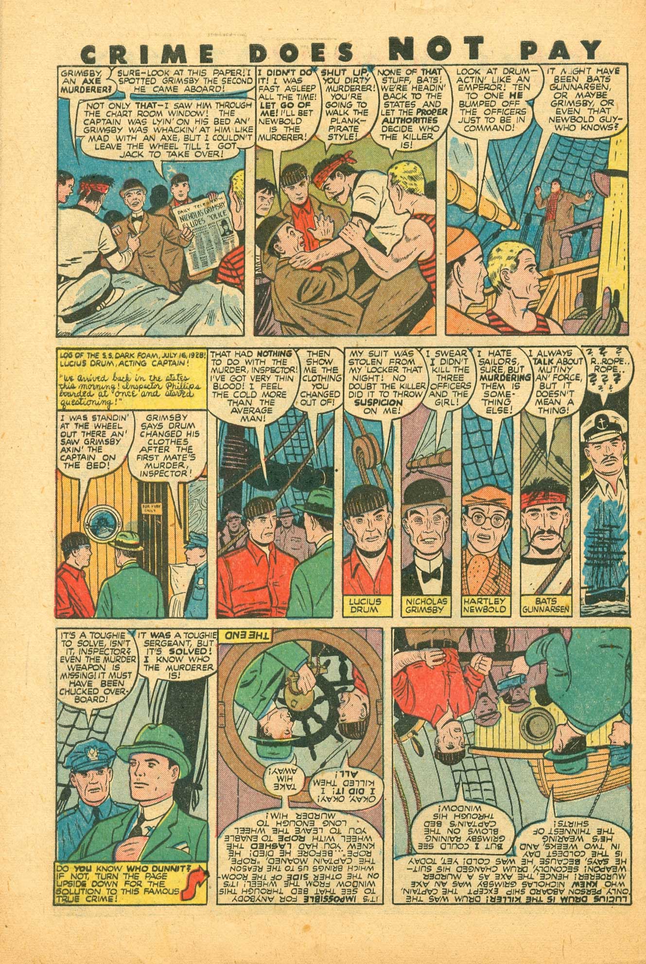 Crime Does Not Pay #73 (Lev Gleason), page 49. Public domain (US).