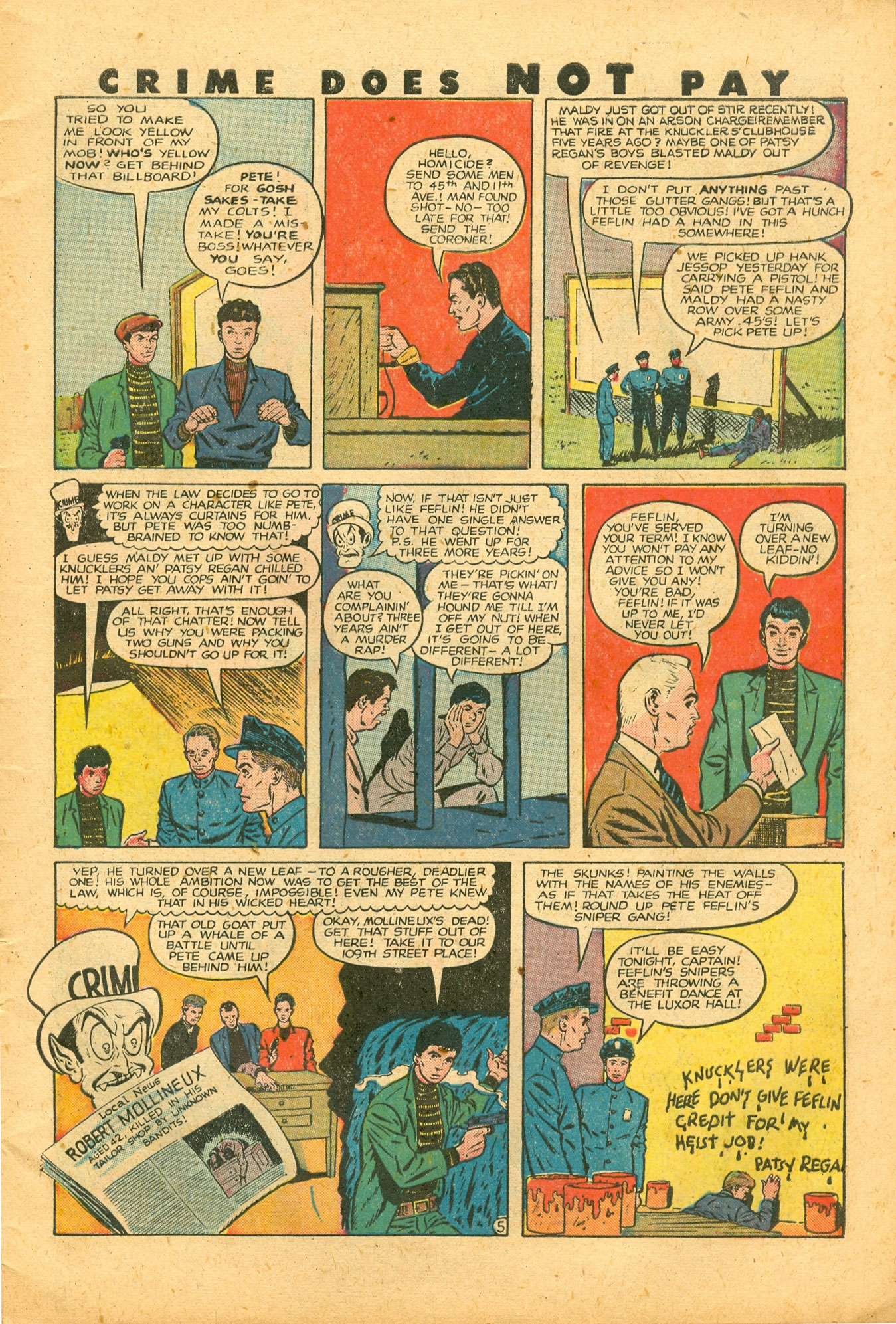 Crime Does Not Pay #73 (Lev Gleason), page 7. Public domain (US).