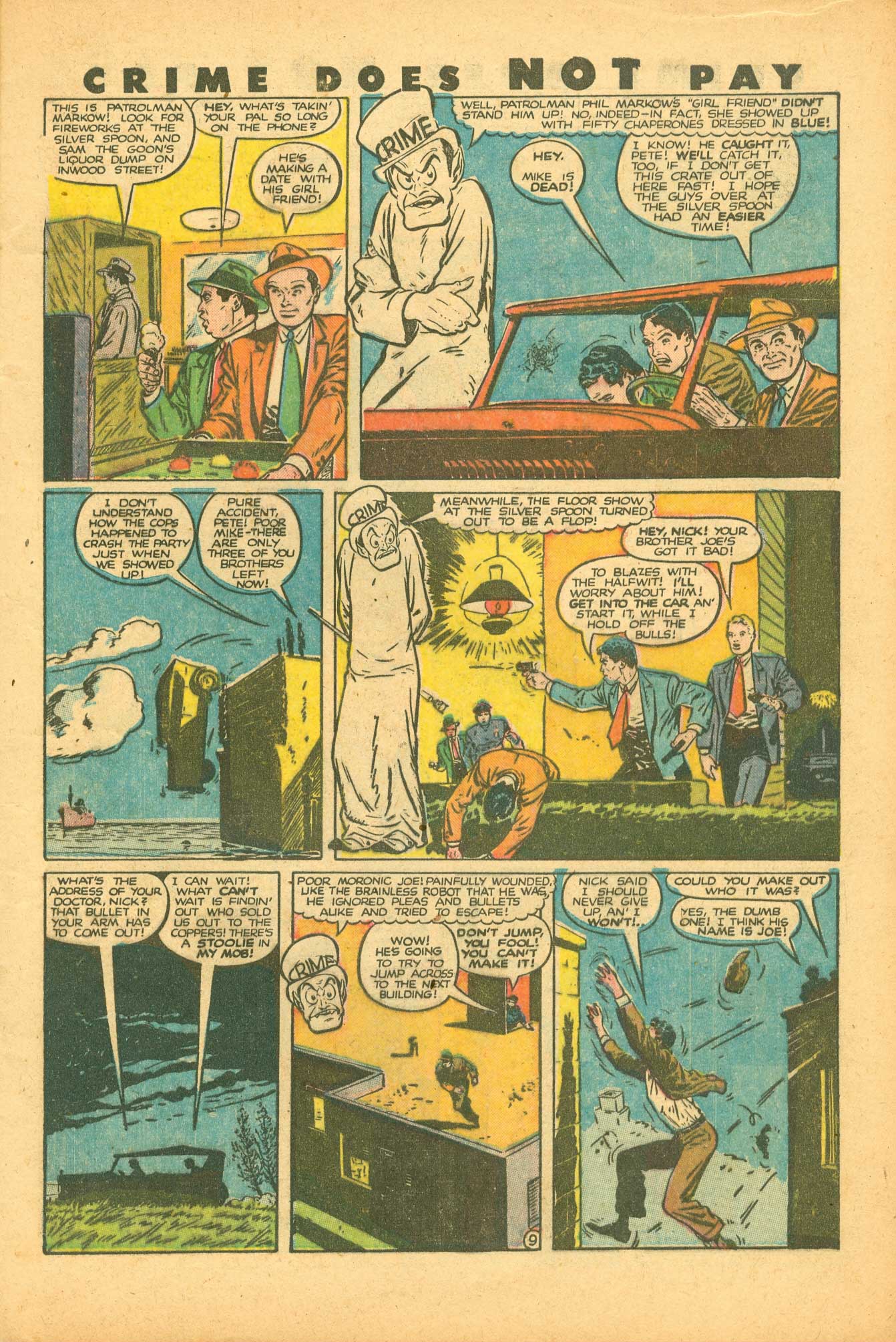 Crime Does Not Pay #74 (Lev Gleason), page 11. Public domain (US).