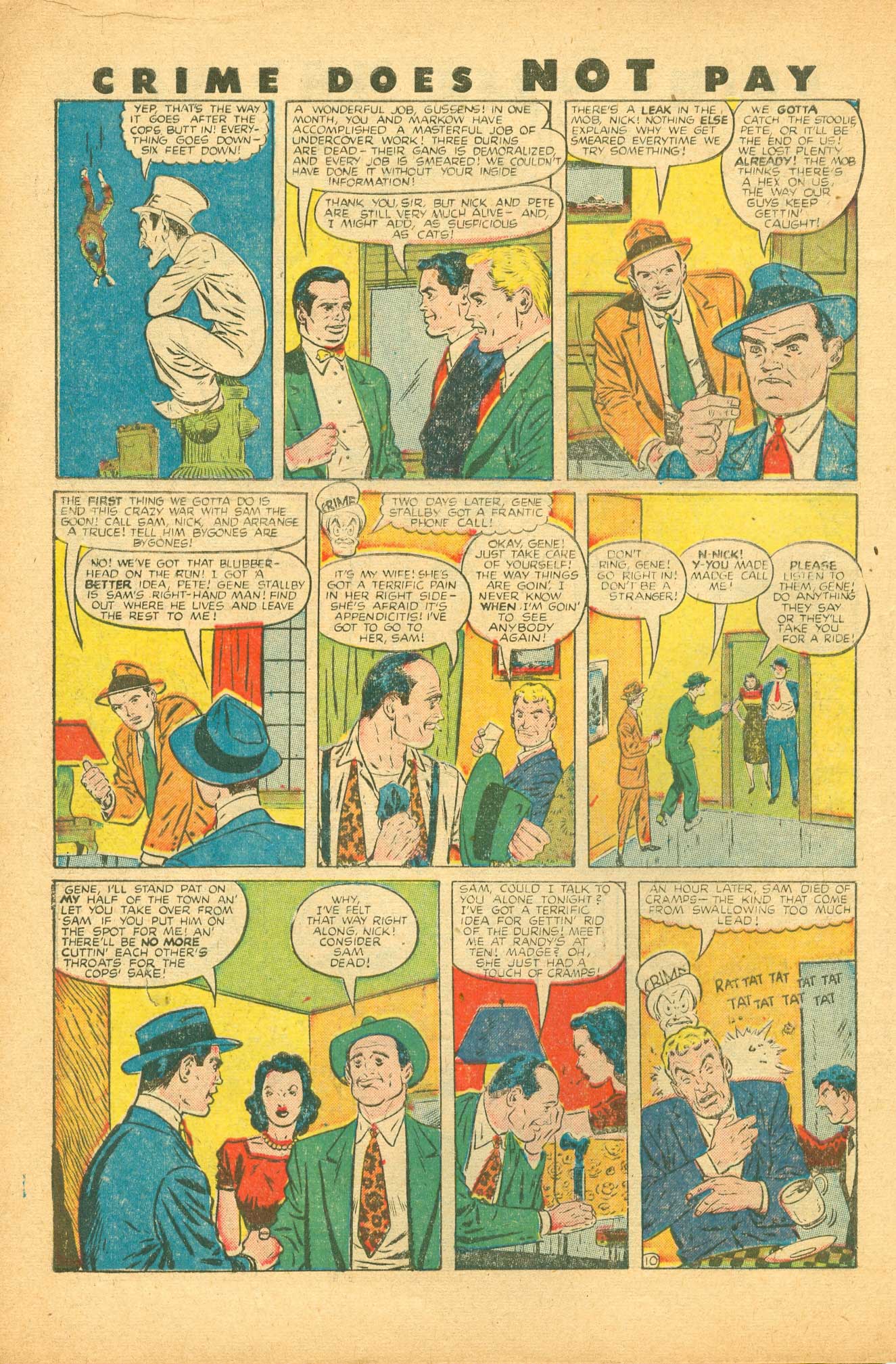 Crime Does Not Pay #74 (Lev Gleason), page 12. Public domain (US).