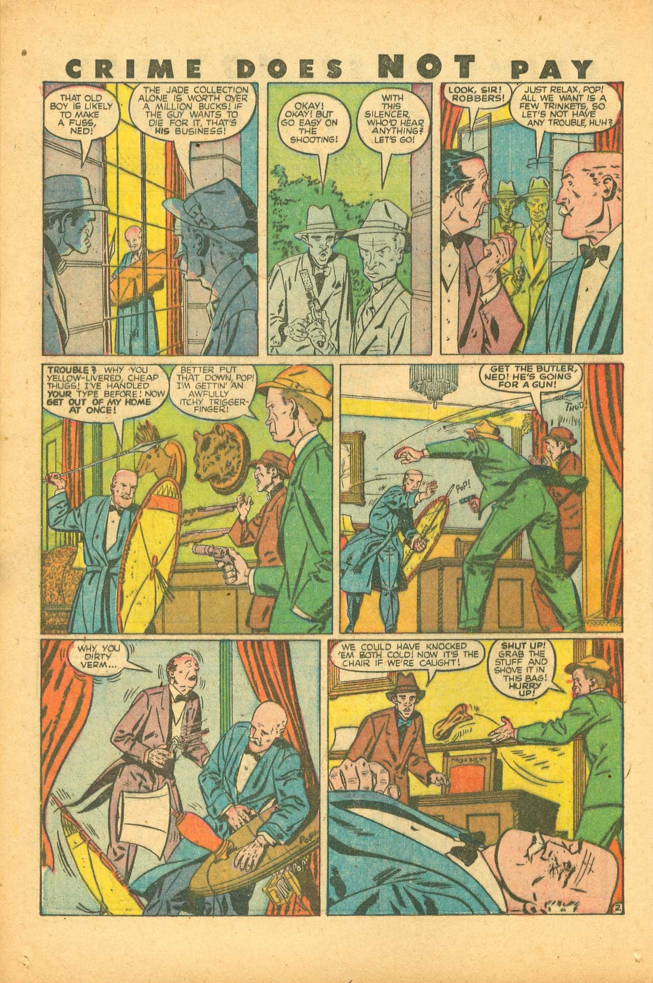 Crime Does Not Pay #74 (Lev Gleason), page 18. Public domain (US).