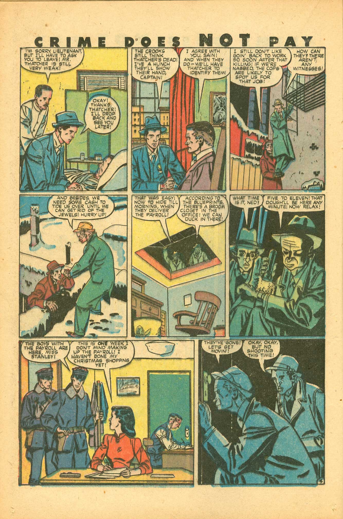 Crime Does Not Pay #74 (Lev Gleason), page 20. Public domain (US).