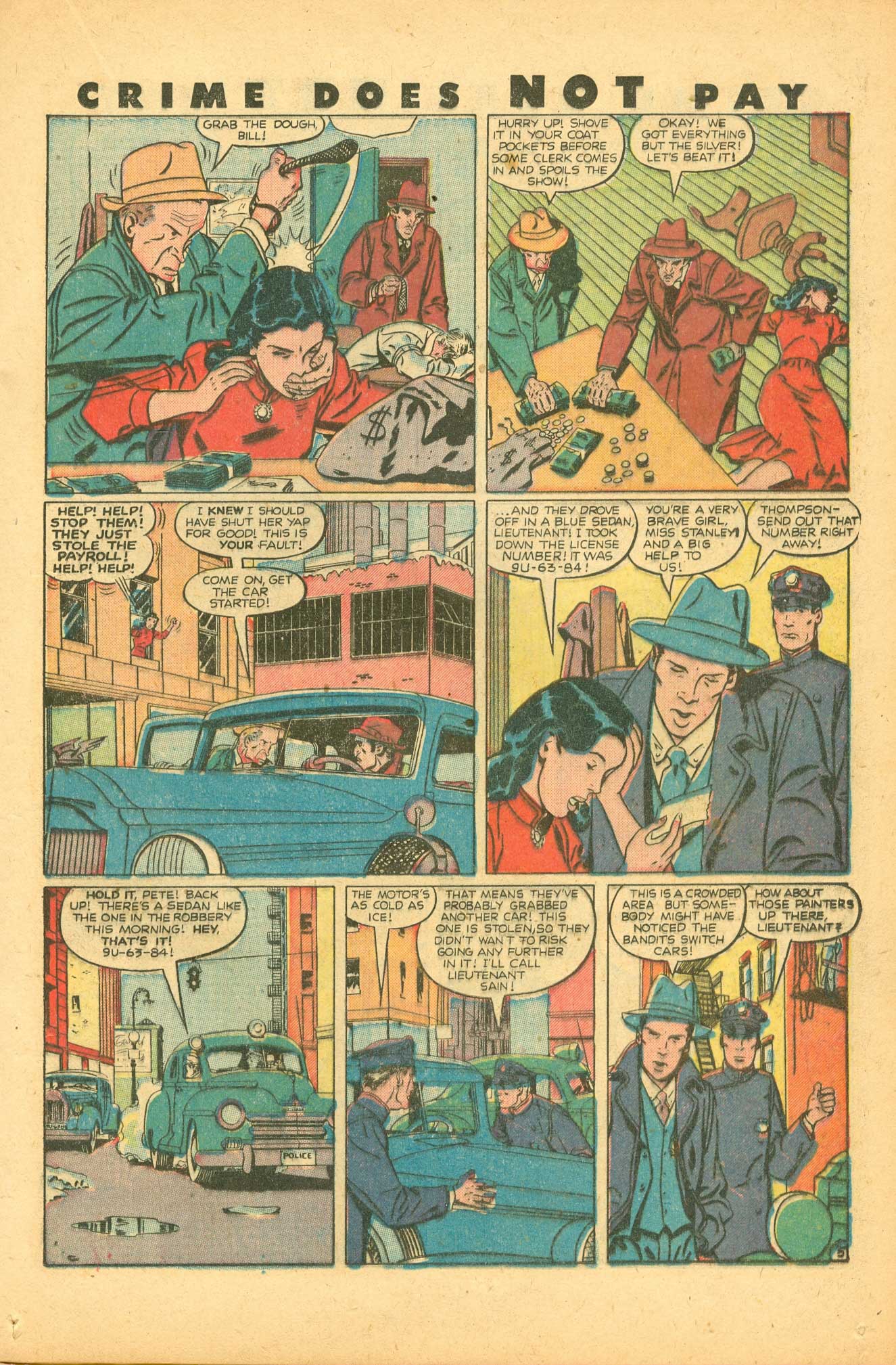 Crime Does Not Pay #74 (Lev Gleason), page 21. Public domain (US).